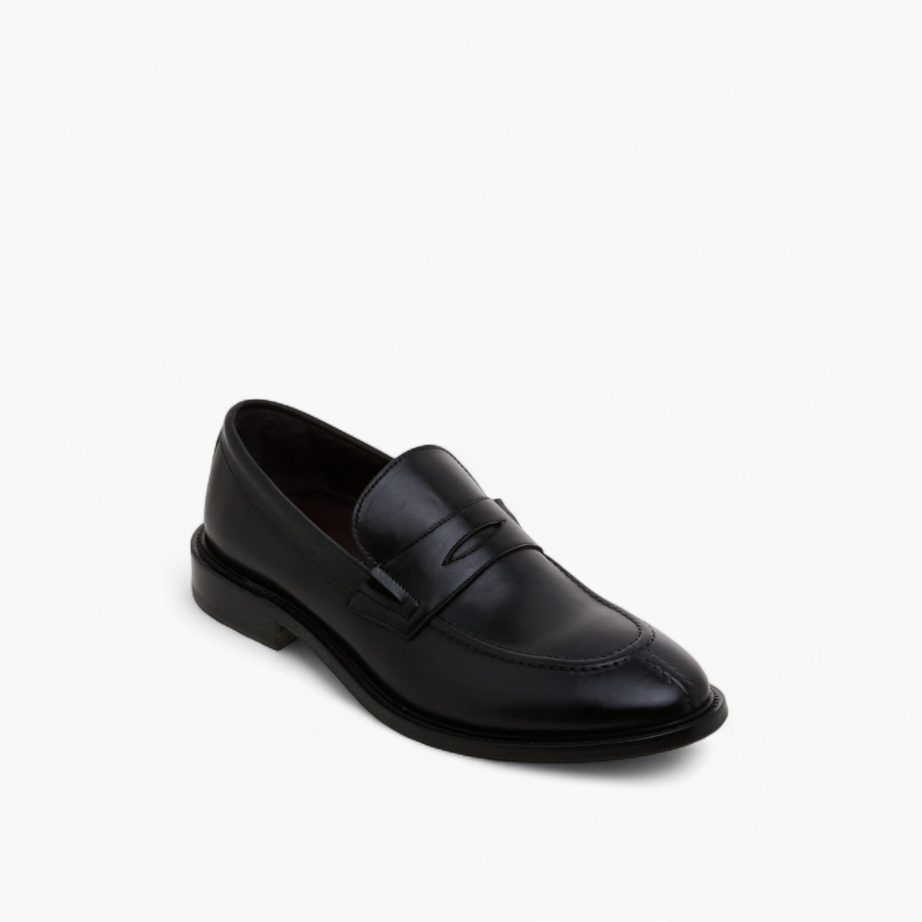 Duchini Men Lace-Up Leather Loafers-men-shoes-formalshoes-image-2