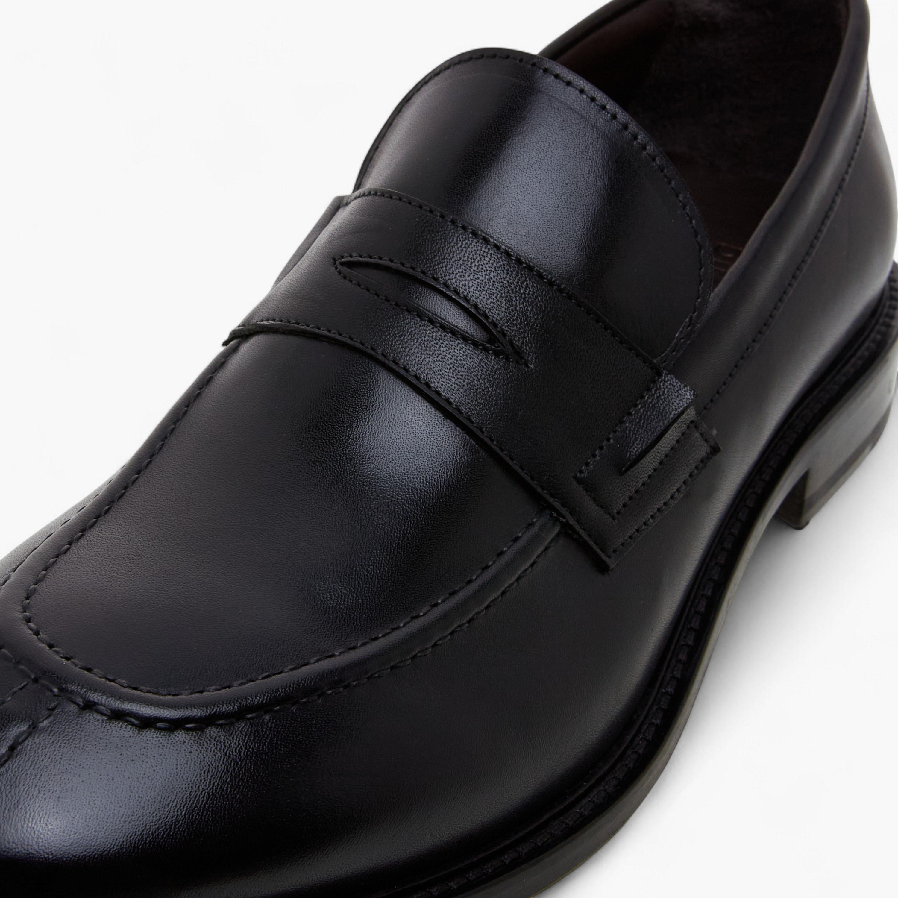 Duchini Men Lace-Up Leather Loafers-men-shoes-formalshoes-image-4