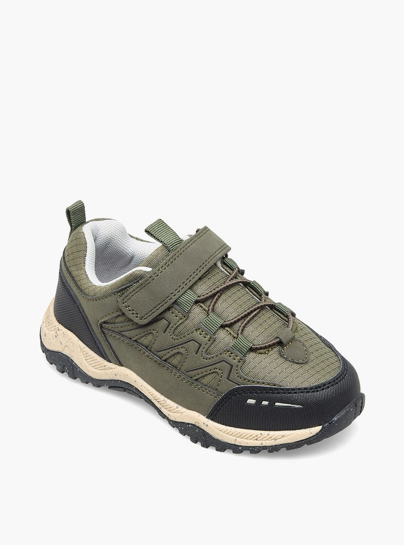 حذاء سنيكرز طول الكاحل بشريط إغلاق للأولاد من جونيورز-boys-shoes-sneakers-image-2