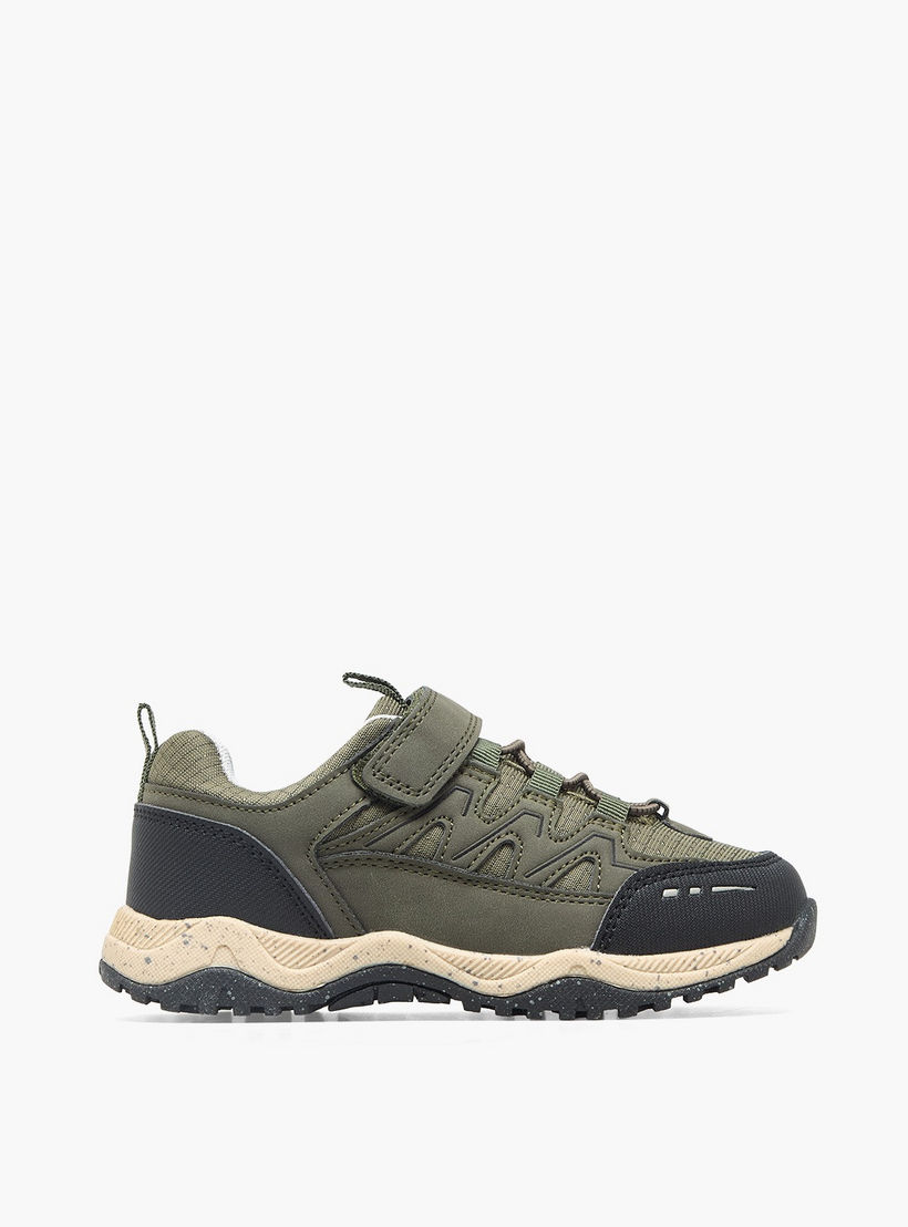 حذاء سنيكرز طول الكاحل بشريط إغلاق للأولاد من جونيورز-boys-shoes-sneakers-image-3
