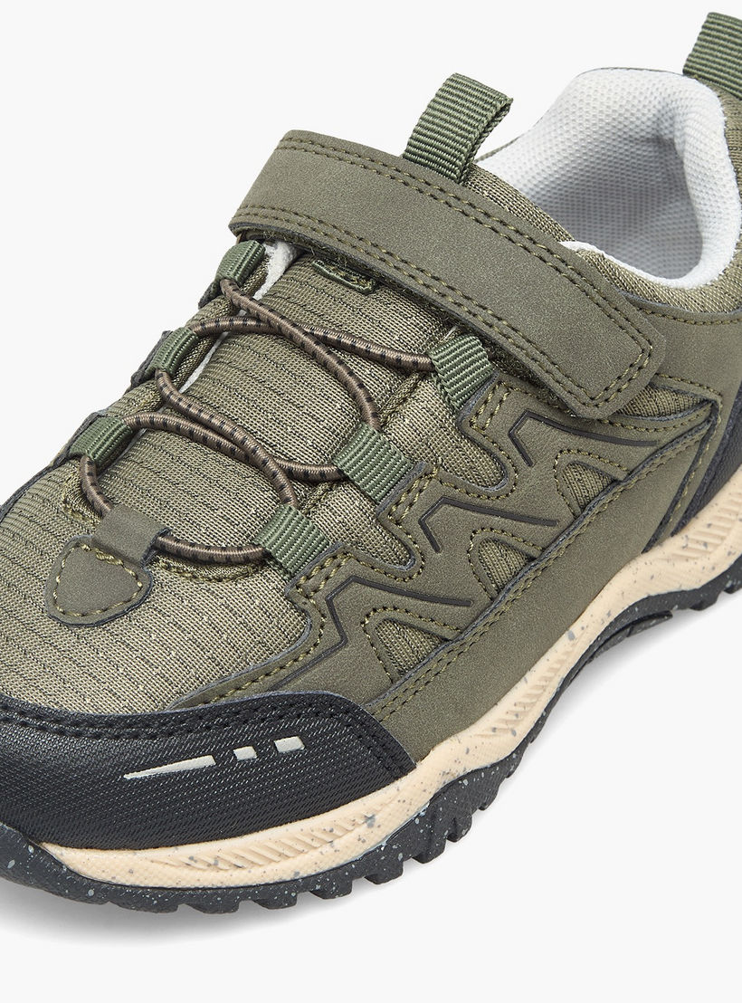 حذاء سنيكرز طول الكاحل بشريط إغلاق للأولاد من جونيورز-boys-shoes-sneakers-image-4
