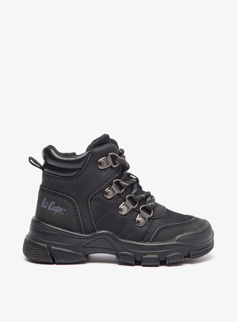 بوت بطول الكاحل بألواح وسحاب إغلاق للأولاد من لي كوبر-boys-shoes-boots-image-3