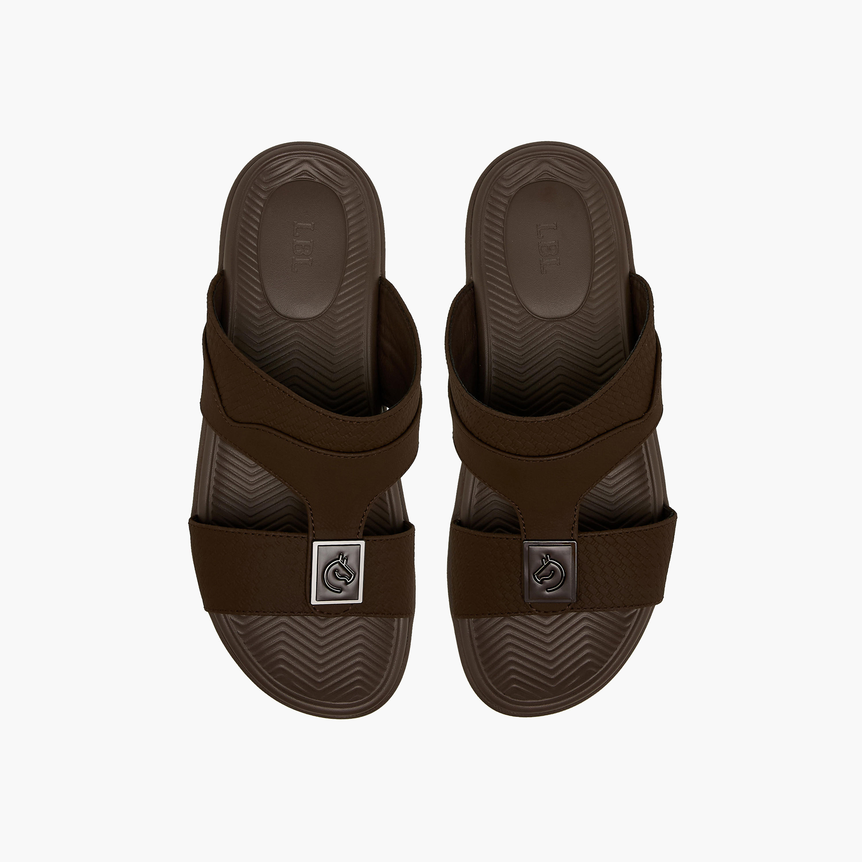 صندل عربي بارز الملمس للرجال من إل بي إل من شو إكسبريس-men-shoes-sandals-image-1