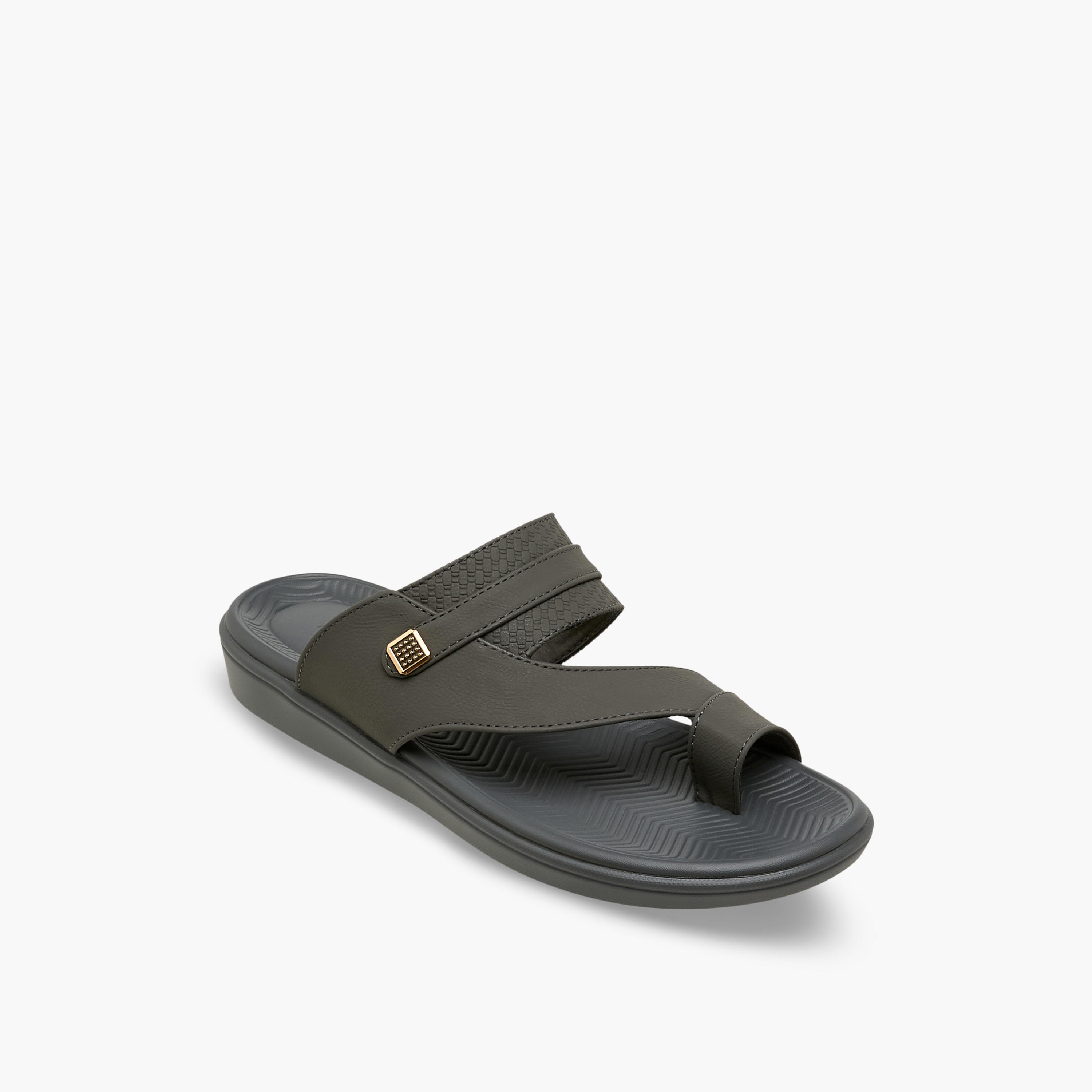 صندل عربي بارز الملمس للرجال من أل بي أل من شو إكسبريس-men-shoes-sandals-image-2
