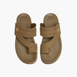 LBL by Shoexpress Men Textured Arabic Sandals-men-shoes-sandals-image-1