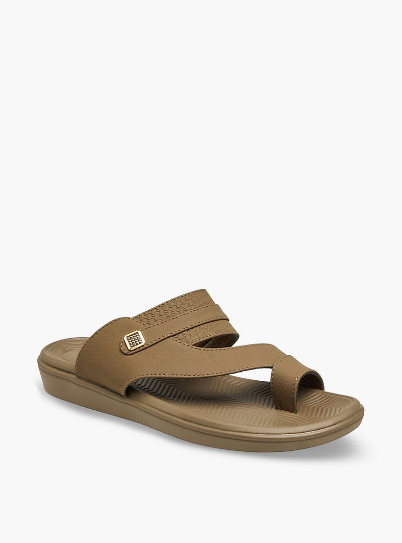 LBL by Shoexpress Men Textured Arabic Sandals-men-shoes-sandals-image-2