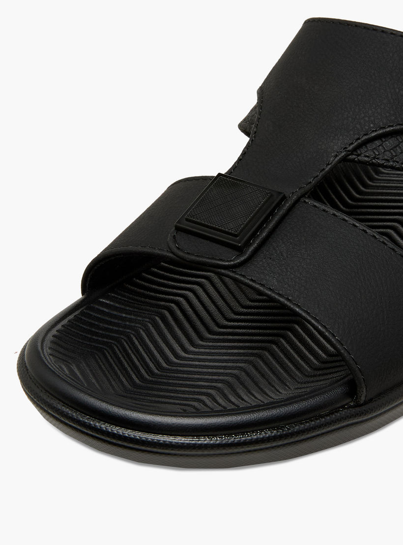 LBL by Shoexpress Men Solid Arabic Sandals-men-shoes-sandals-image-4