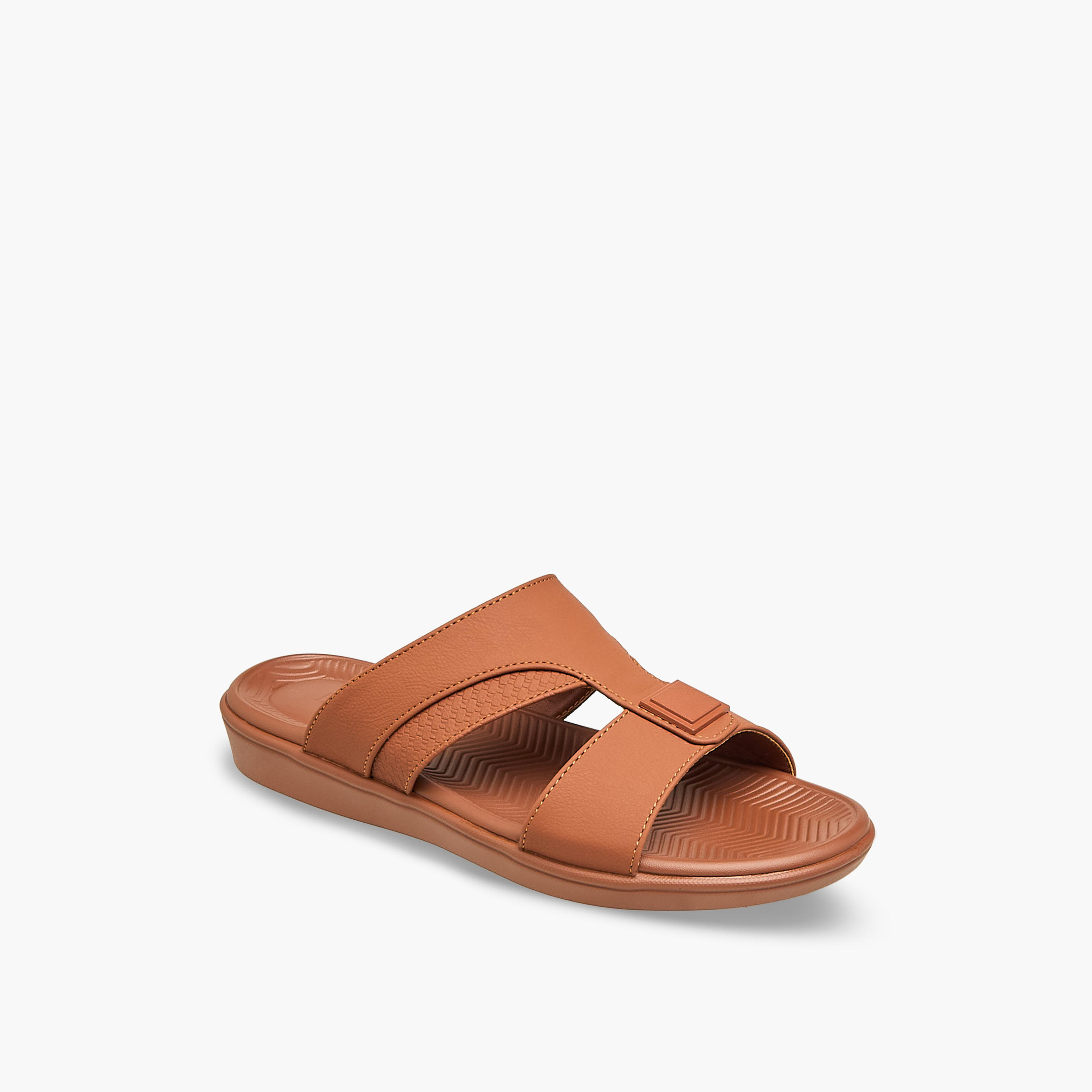 صندل عربي سادة للرجال من أل بي أل من شو إكسبريس-men-shoes-sandals-image-2