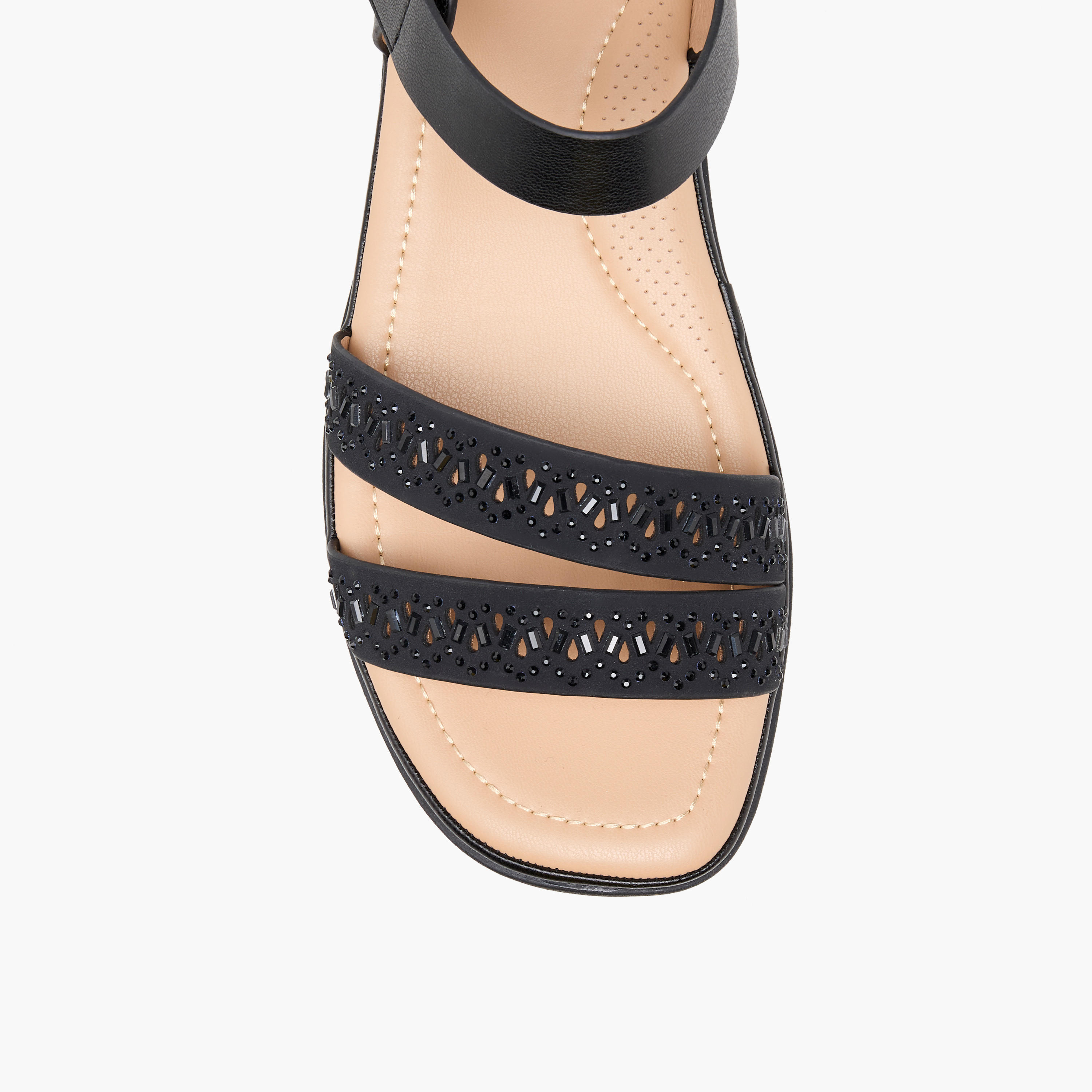 صندل مزين للنساء من لو كونفورت-women-shoes-flats-sandals-image-3