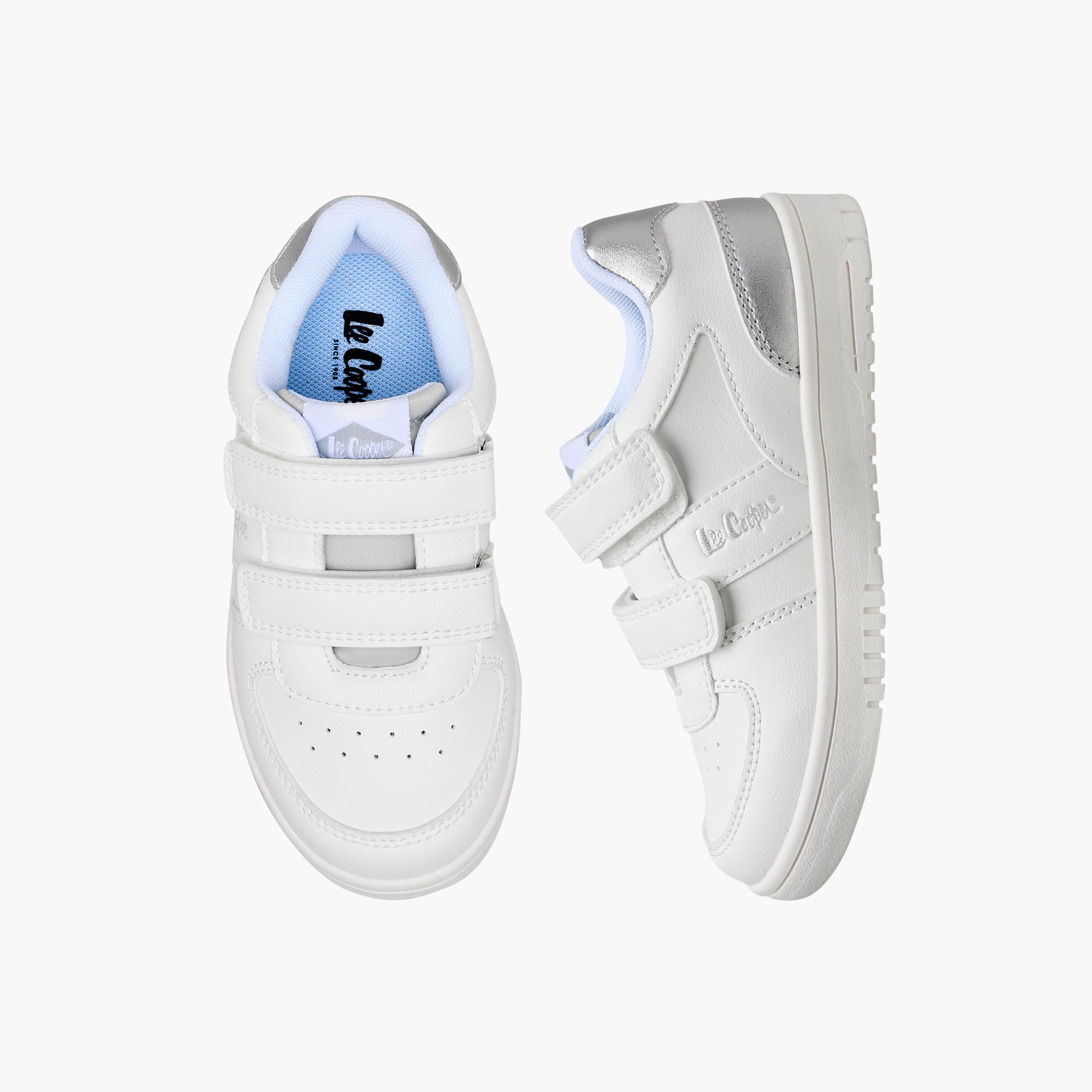 حذاء سنيكرز بشريط إغلاق لاصق للبنات من لي كوبر-girls-shoes-sneakers-image-1