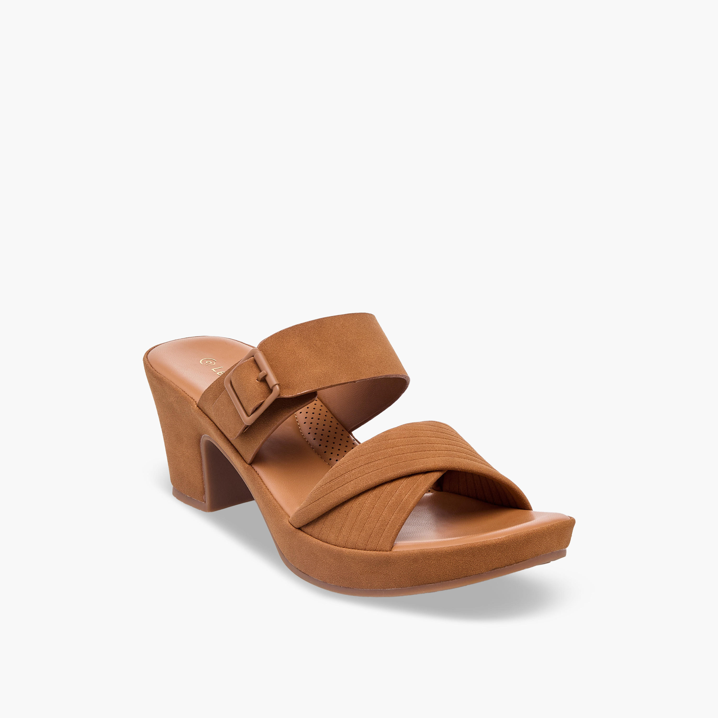 صندل بكعب سميك للنساء من لو كونفورت-women-shoes-sandals-heeled-image-2
