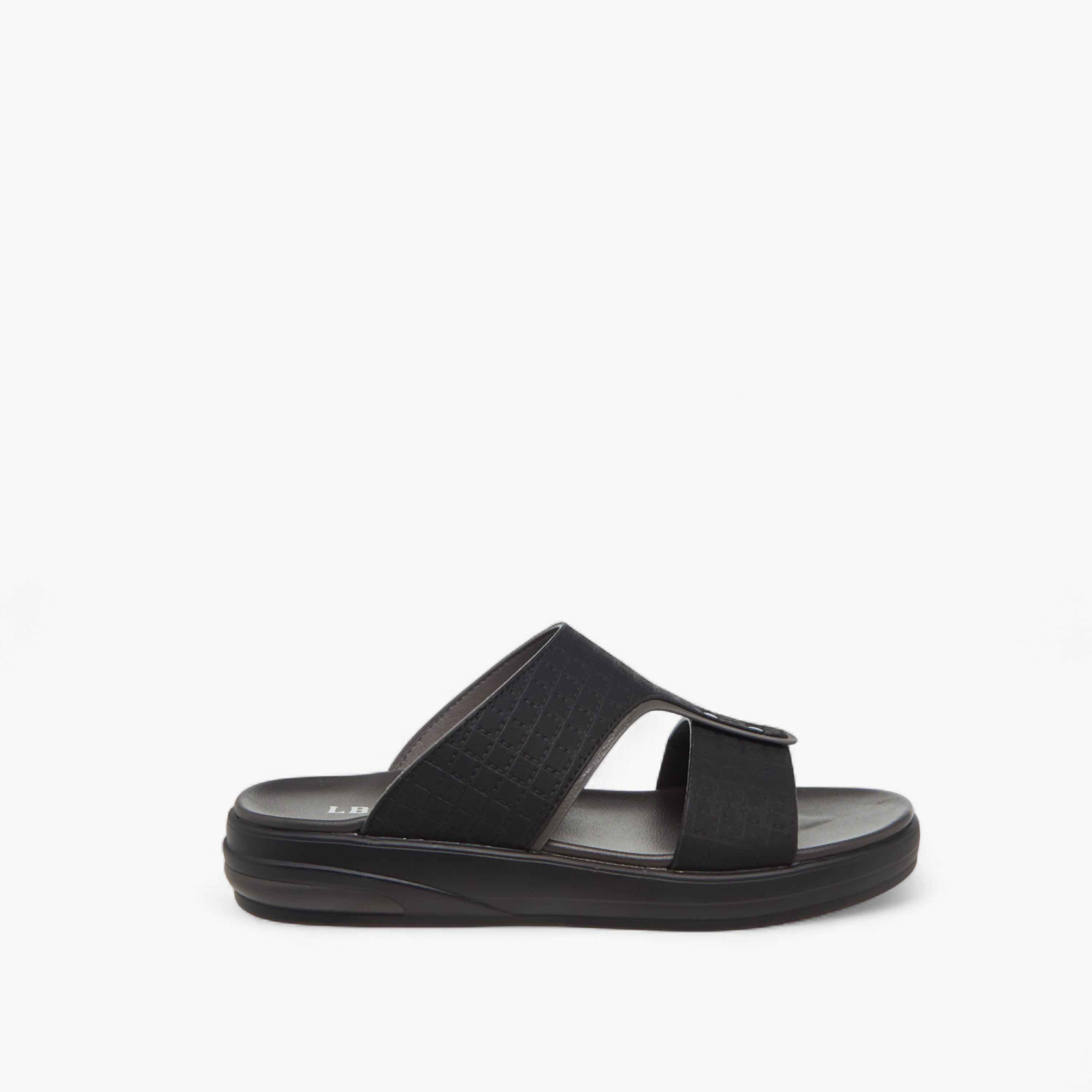 صندل عربي سهل الارتداء للرجال من إل بي إل من شو إكسبريس-men-shoes-sandals-image-3
