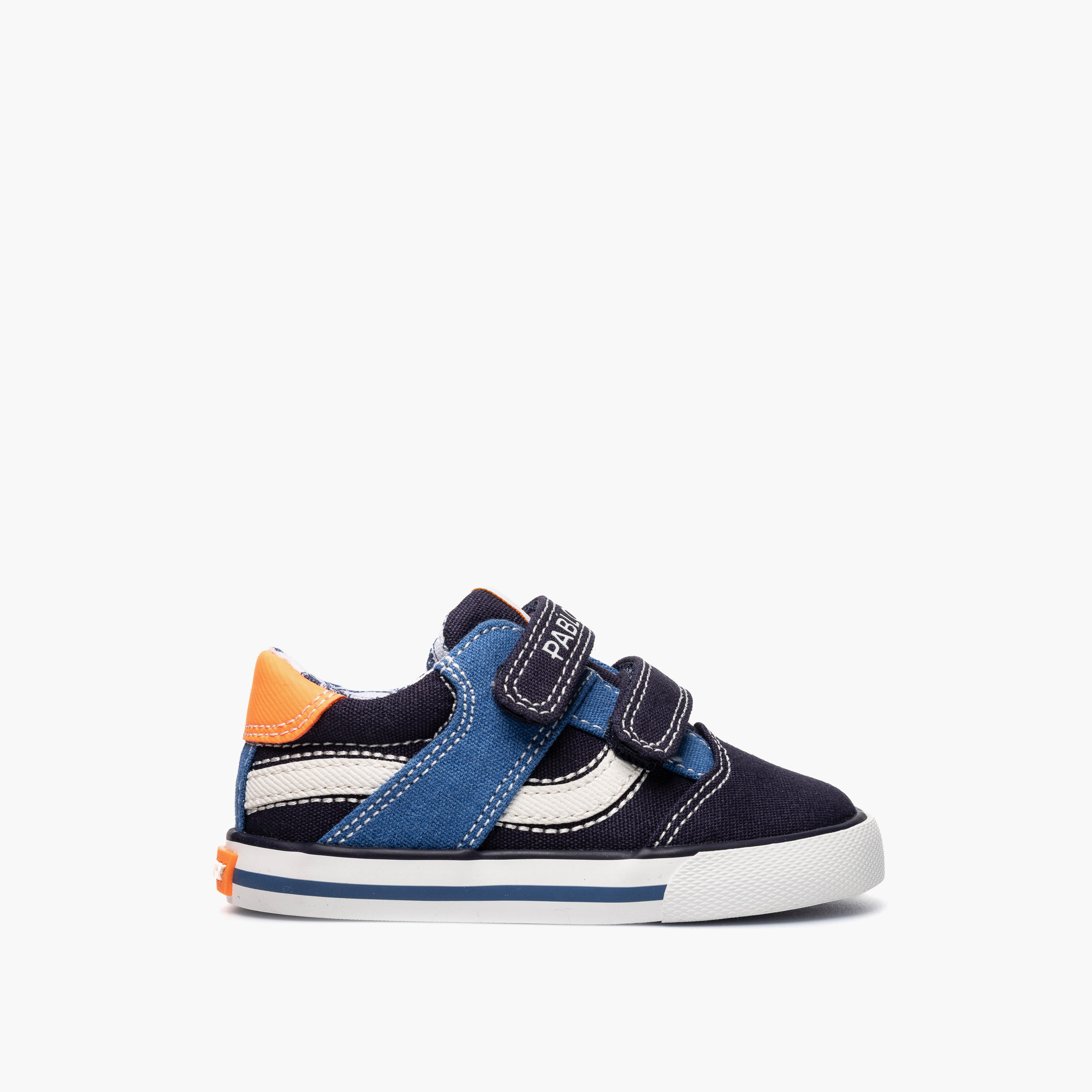حذاء سنيكرز كانفاس بشريط إغلاق لاصق من بابلوسكي-baby-boys-shoes-closedshoes-image-2