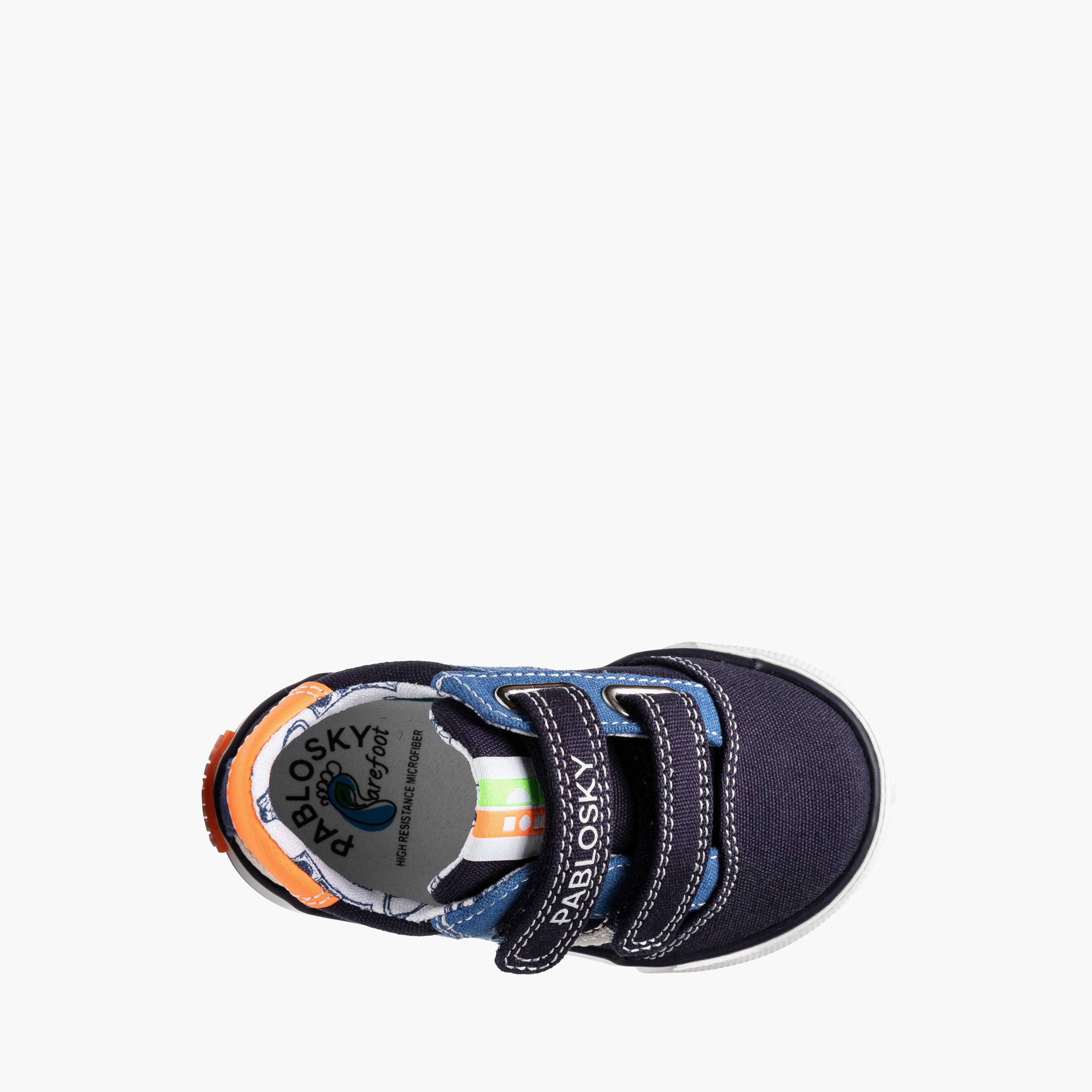 حذاء سنيكرز كانفاس بشريط إغلاق لاصق من بابلوسكي-baby-boys-shoes-closedshoes-image-4