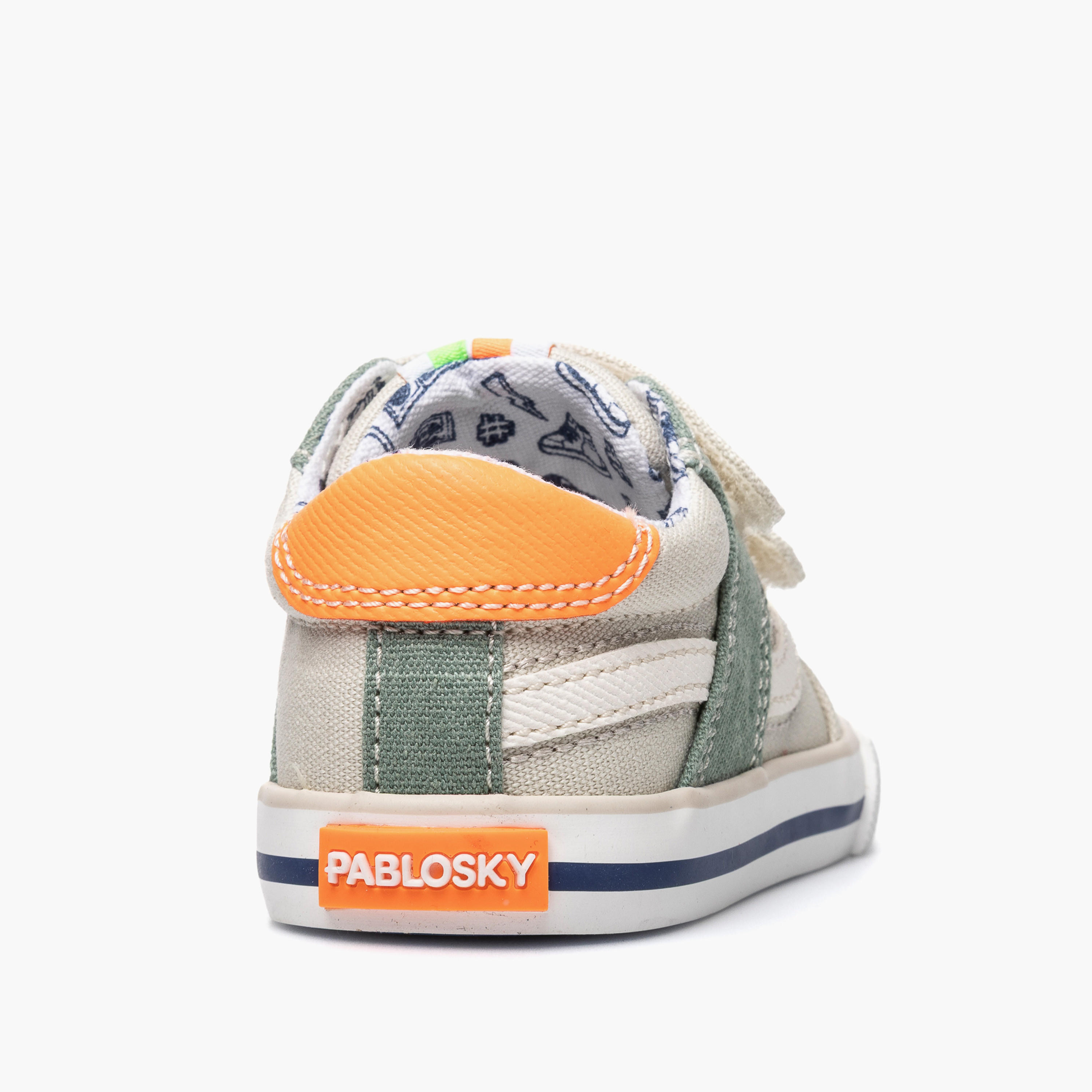 حذاء سنيكرز كانفاس بشريط لاصق من بابلوسكي-baby-boys-shoes-closedshoes-image-3