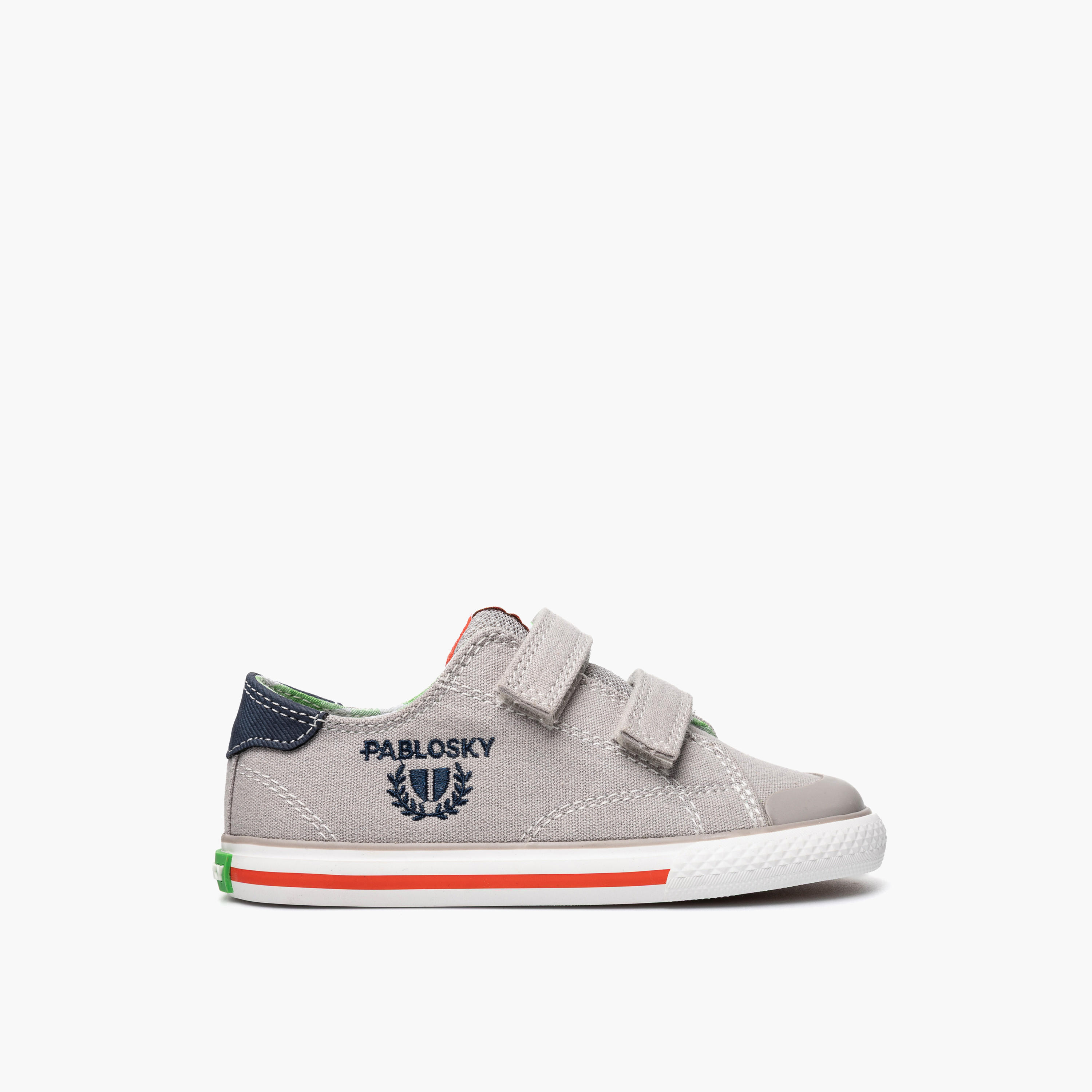 Pablosky Boys Hook & Loop Canvas Sports Shoes-boys-shoes-sports-image-2