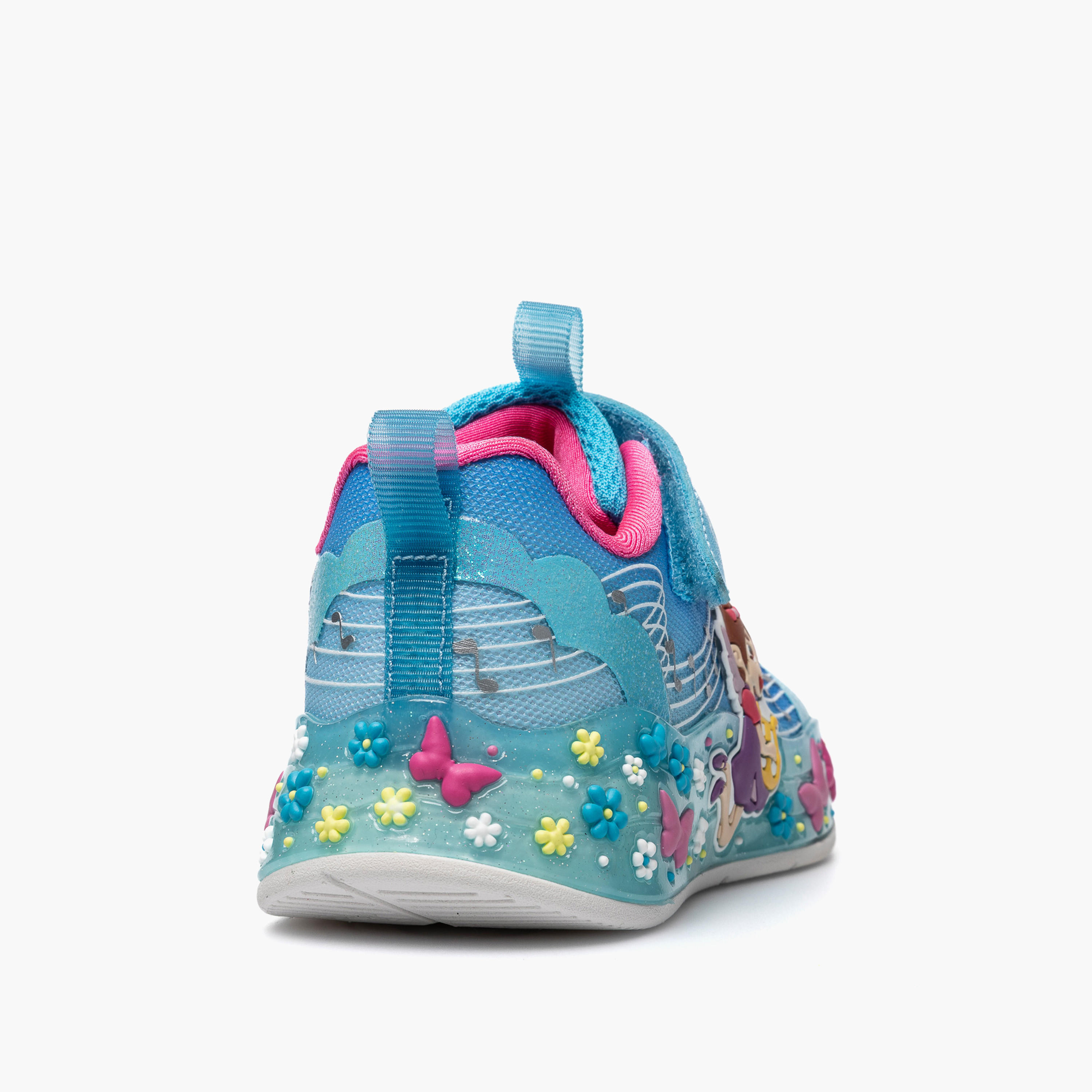 Pablosky Girls Light-Up Hook & Loop Sports Shoes-girls-shoes-sports-image-3