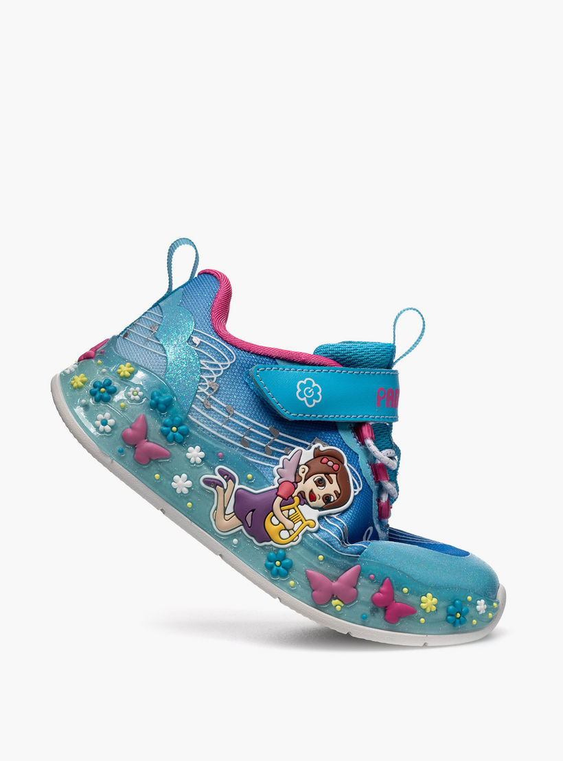 Pablosky Girls Light-Up Hook & Loop Sports Shoes-girls-shoes-sports-image-5