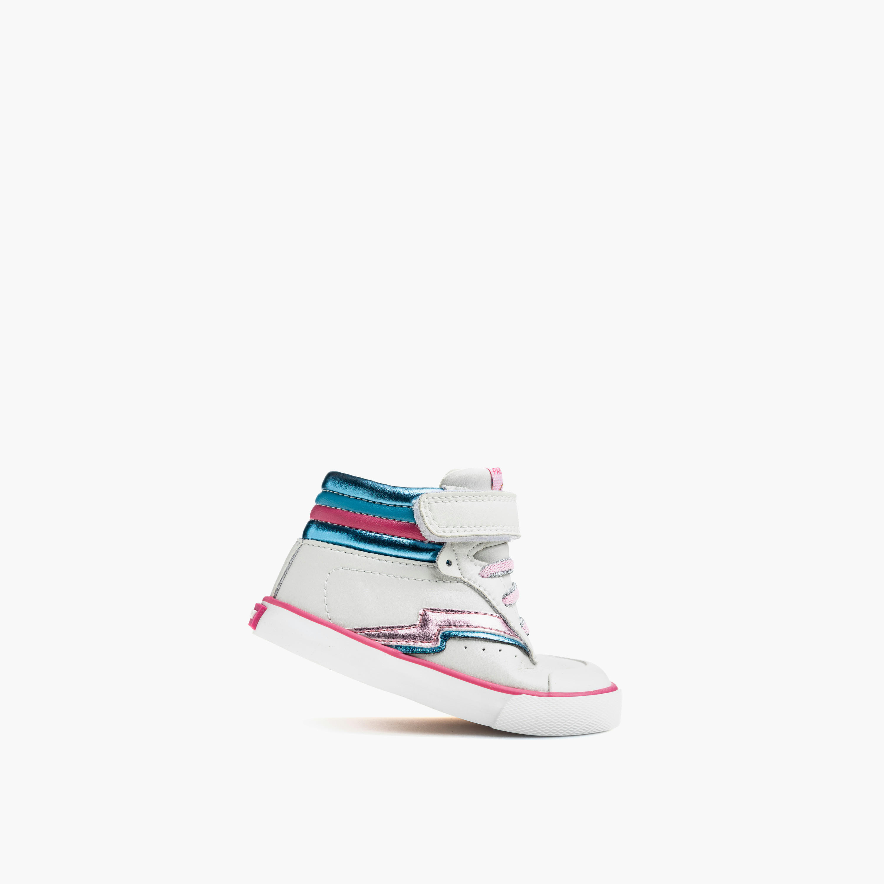 حذاء سنيكرز جلد برقبة عالية وشريط إغلاق لاصق للأولاد من بابلوفسكي-boys-shoes-sneakers-image-4