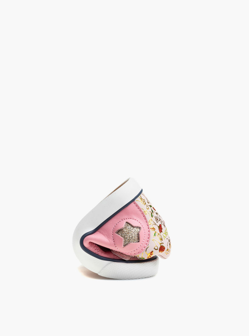 حذاء سنيكرز جلد بشريط إغلاق لاصق للبنات من بابلوسكي-girls-shoes-sneakers-image-5