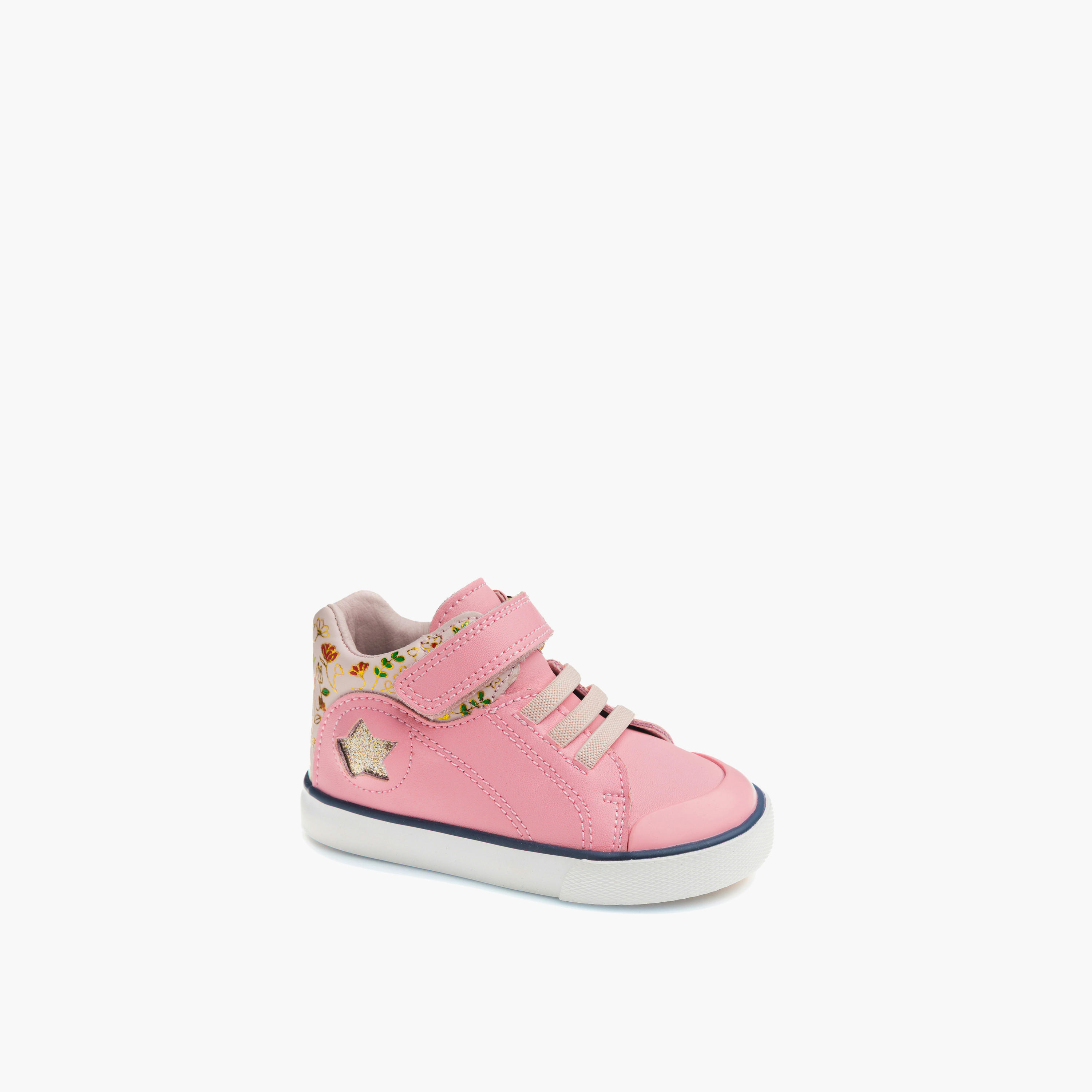 حذاء سنيكرز جلد بشريط إغلاق لاصق للبنات من بابلوسكي-girls-shoes-sneakers-image-7