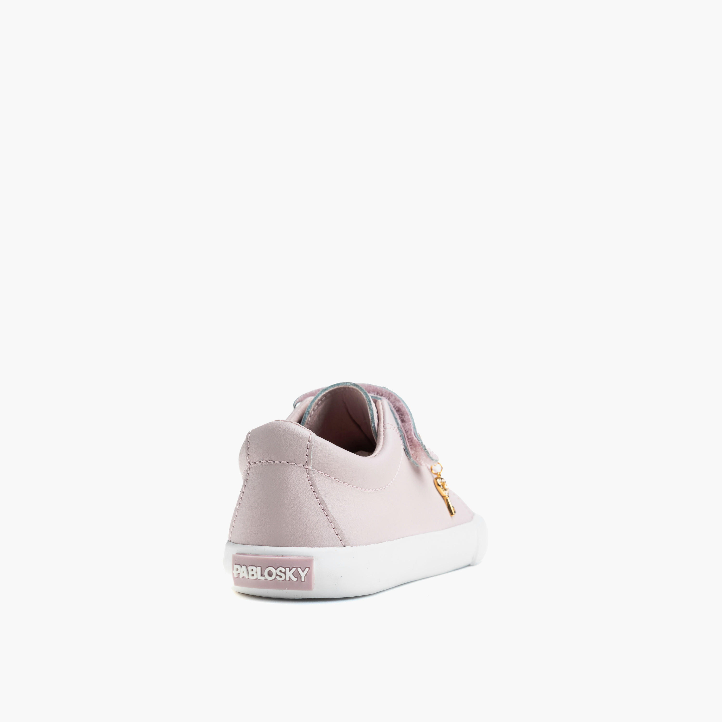 حذاء سنيكرز جلد بشريط إغلاق لاصق للبنات من بابلوفسكي-girls-shoes-sneakers-image-2