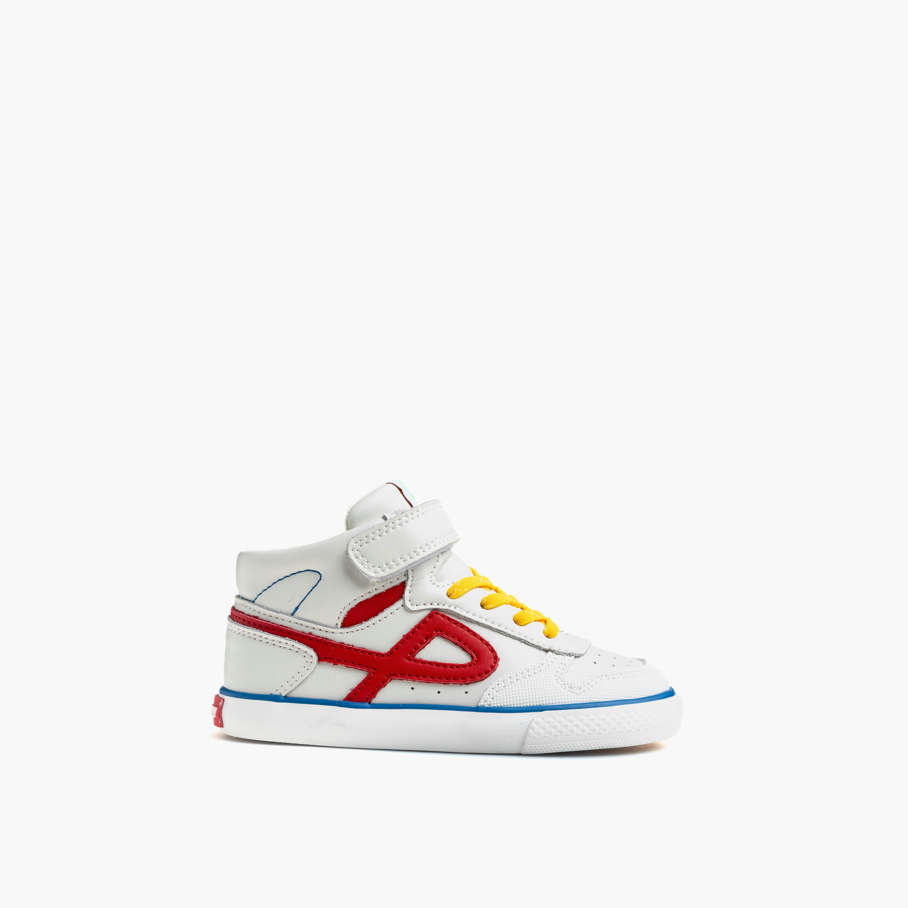 حذاء سنيكرز جلد برقبة عالية وشريط إغلاق لاصق للأولاد من بابلوفسكي-boys-shoes-sneakers-image-2