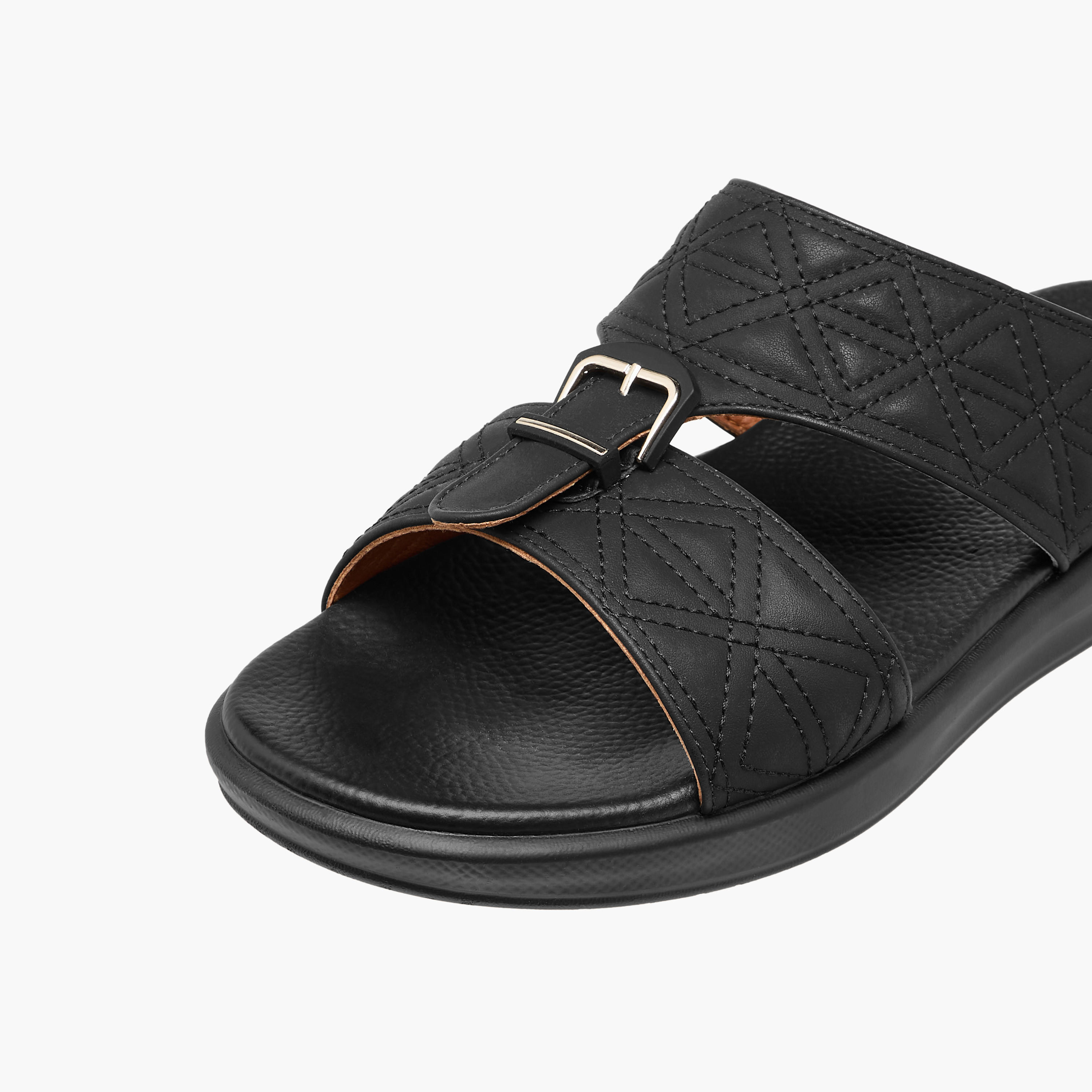 صندل عربي بزينة إبزيم للرجال من دوتشيني-men-shoes-sandals-image-4