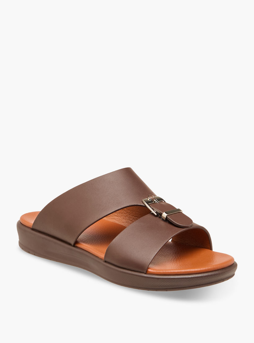 Duchini Men Buckle Accent Arabic Sandals-men-shoes-sandals-image-2