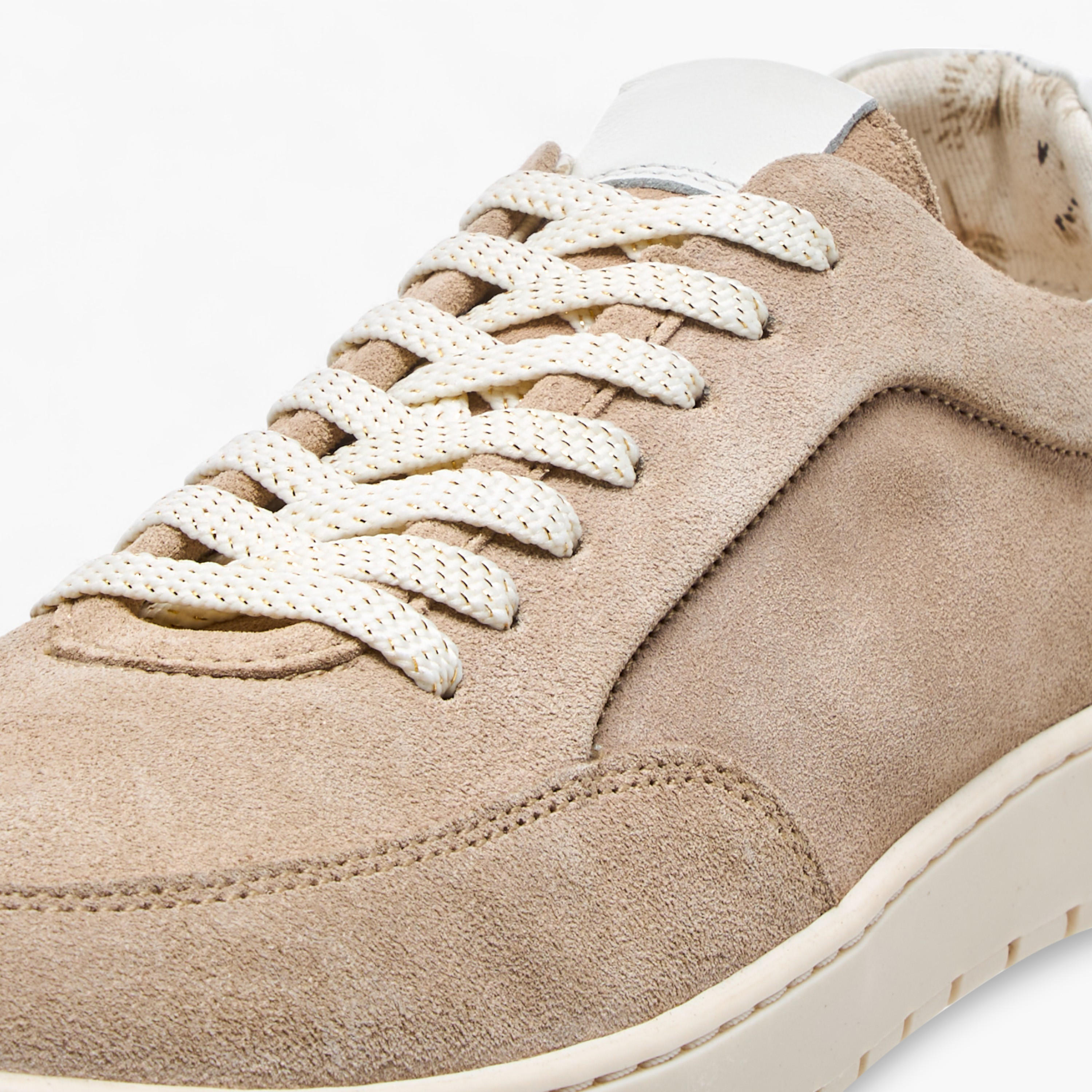 Paprika Panelled Sneakers with Lace-Up Closure-women-shoes-sneakers-image-4