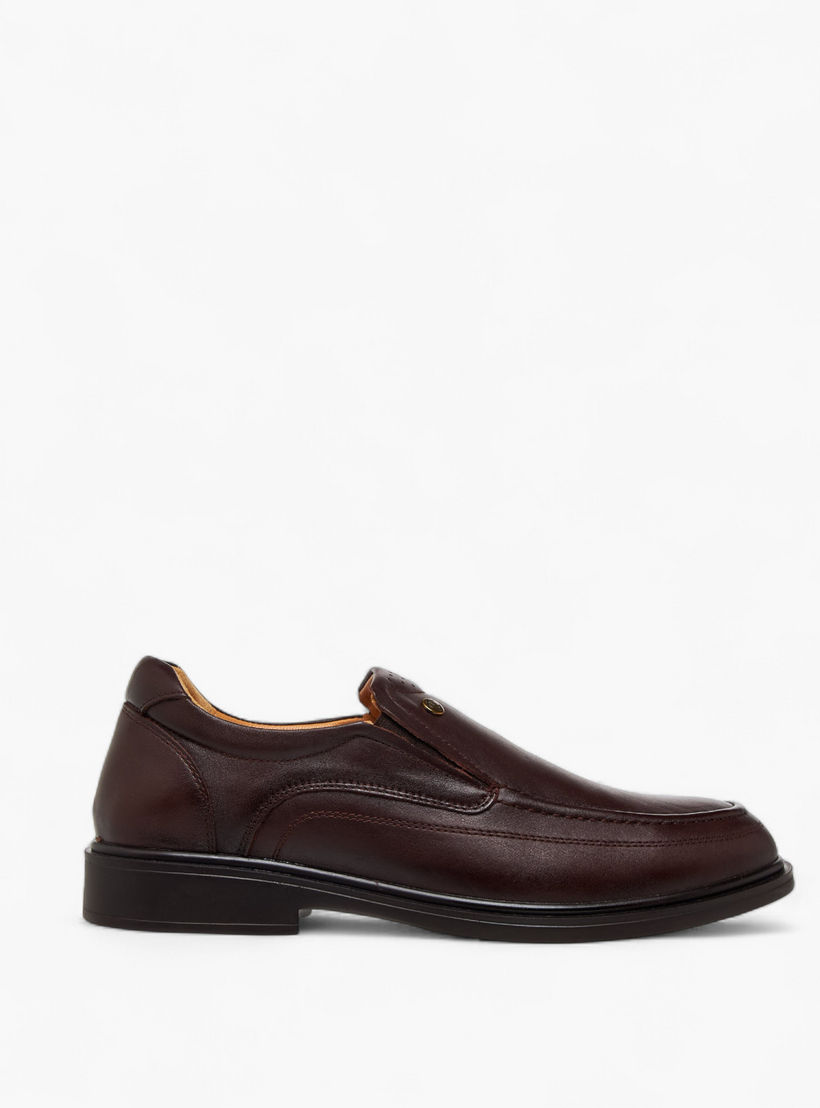 حذاء خفيف جلد سهل الارتداء للرجال من لو كونفورت -men-shoes-formalshoes-image-3