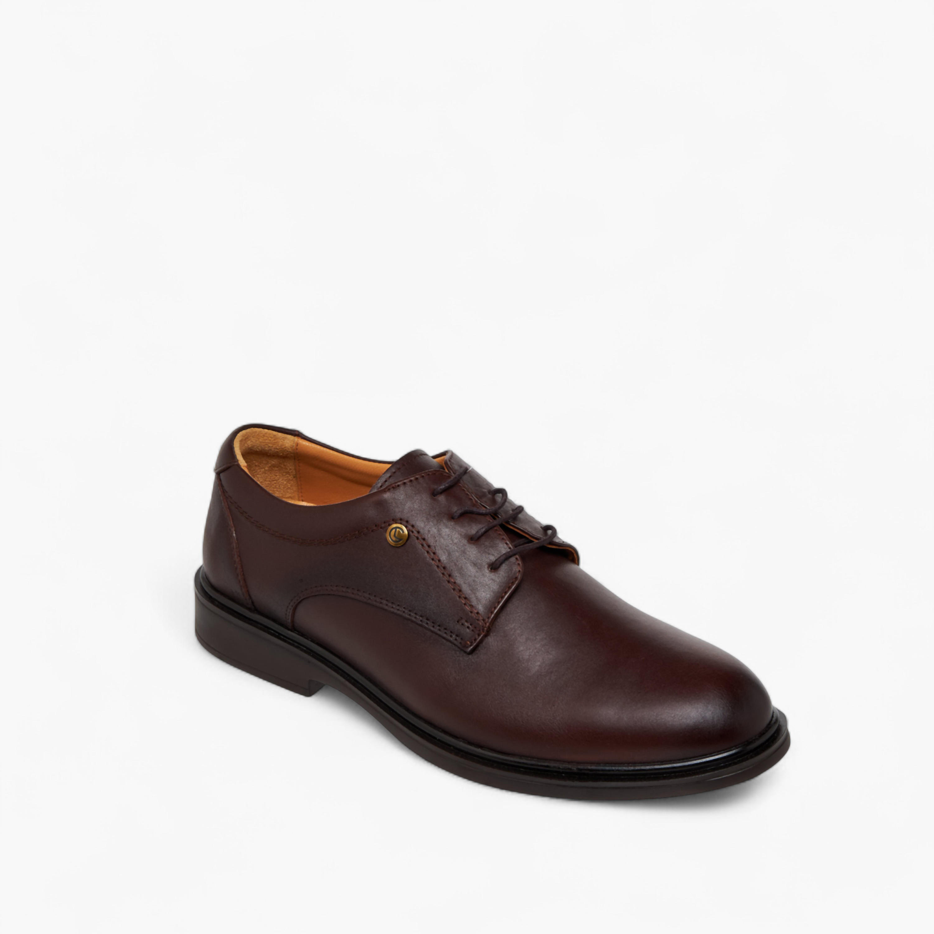 حذاء ديربي جلد برباط للرجال من لو كونفورت-men-shoes-formalshoes-image-2