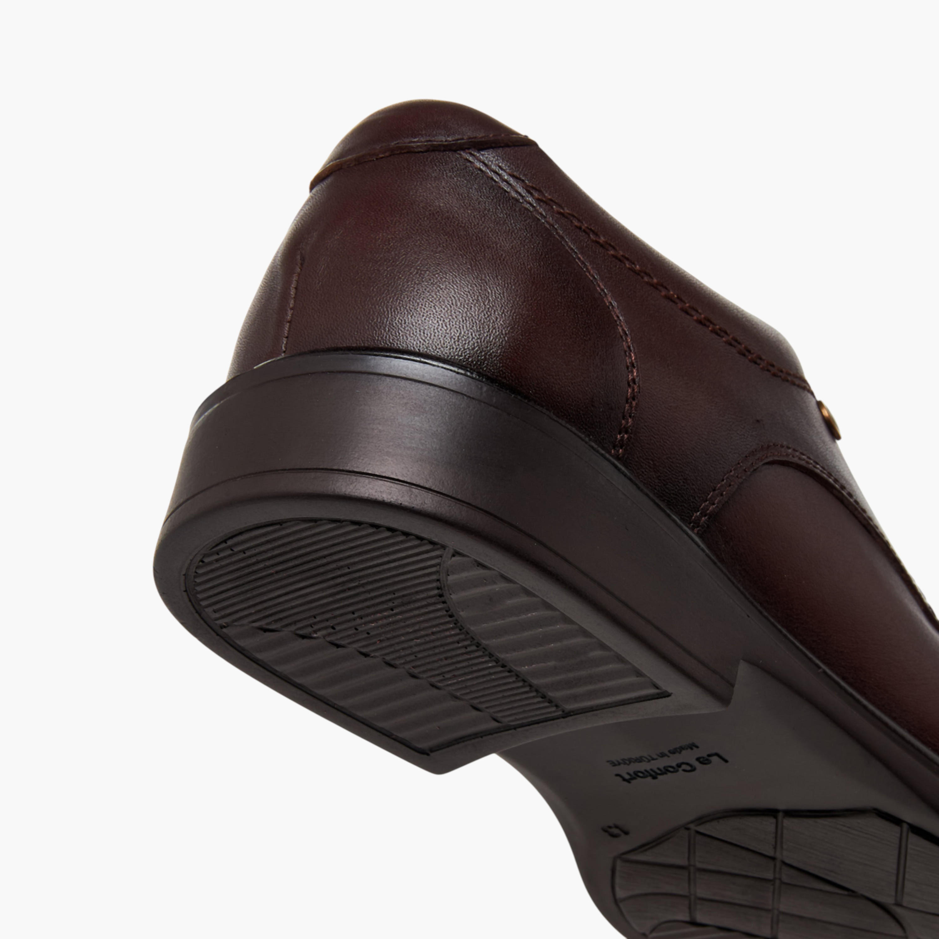 حذاء ديربي جلد برباط للرجال من لو كونفورت-men-shoes-formalshoes-image-5
