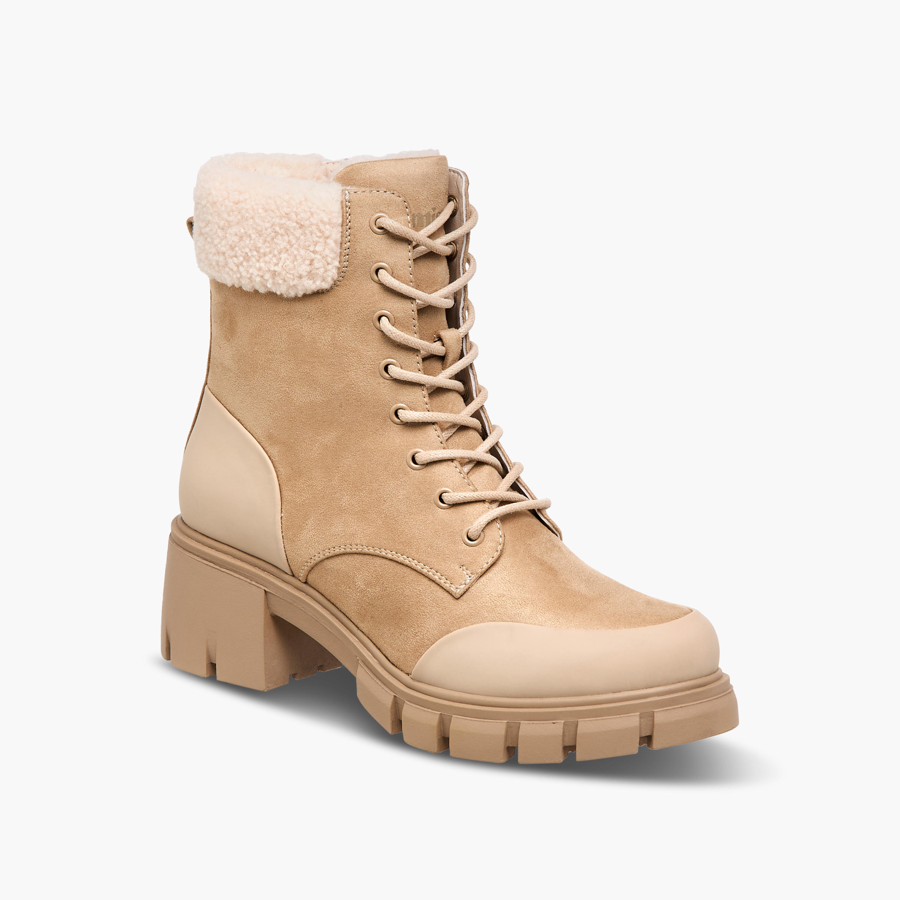 بوت بطول الكاحل وتفاصيل فرو من ميسي-women-shoes-boots-image-2
