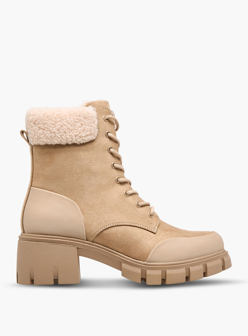 بوت بطول الكاحل وتفاصيل فرو من ميسي-women-shoes-boots-image-3