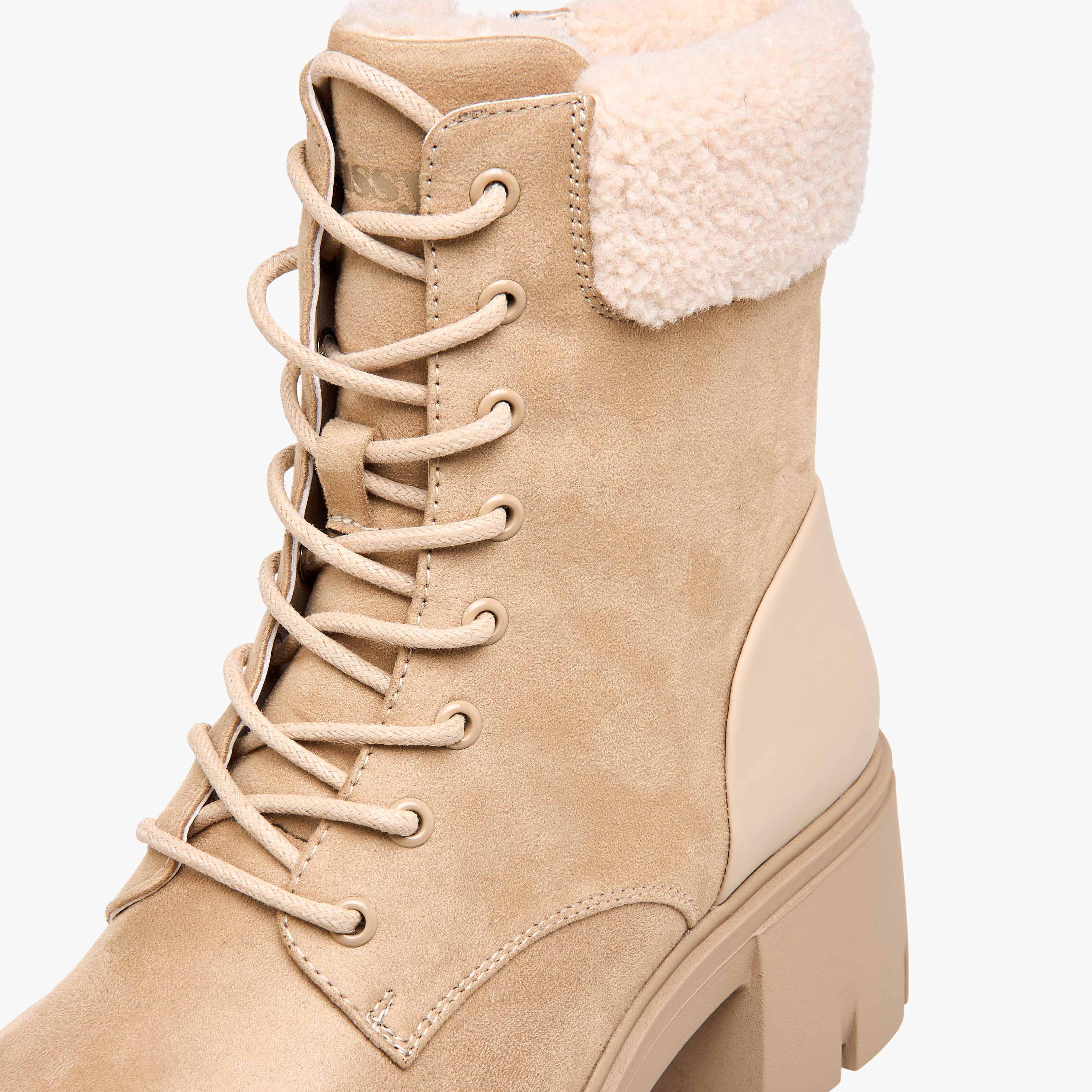 بوت بطول الكاحل وتفاصيل فرو من ميسي-women-shoes-boots-image-4