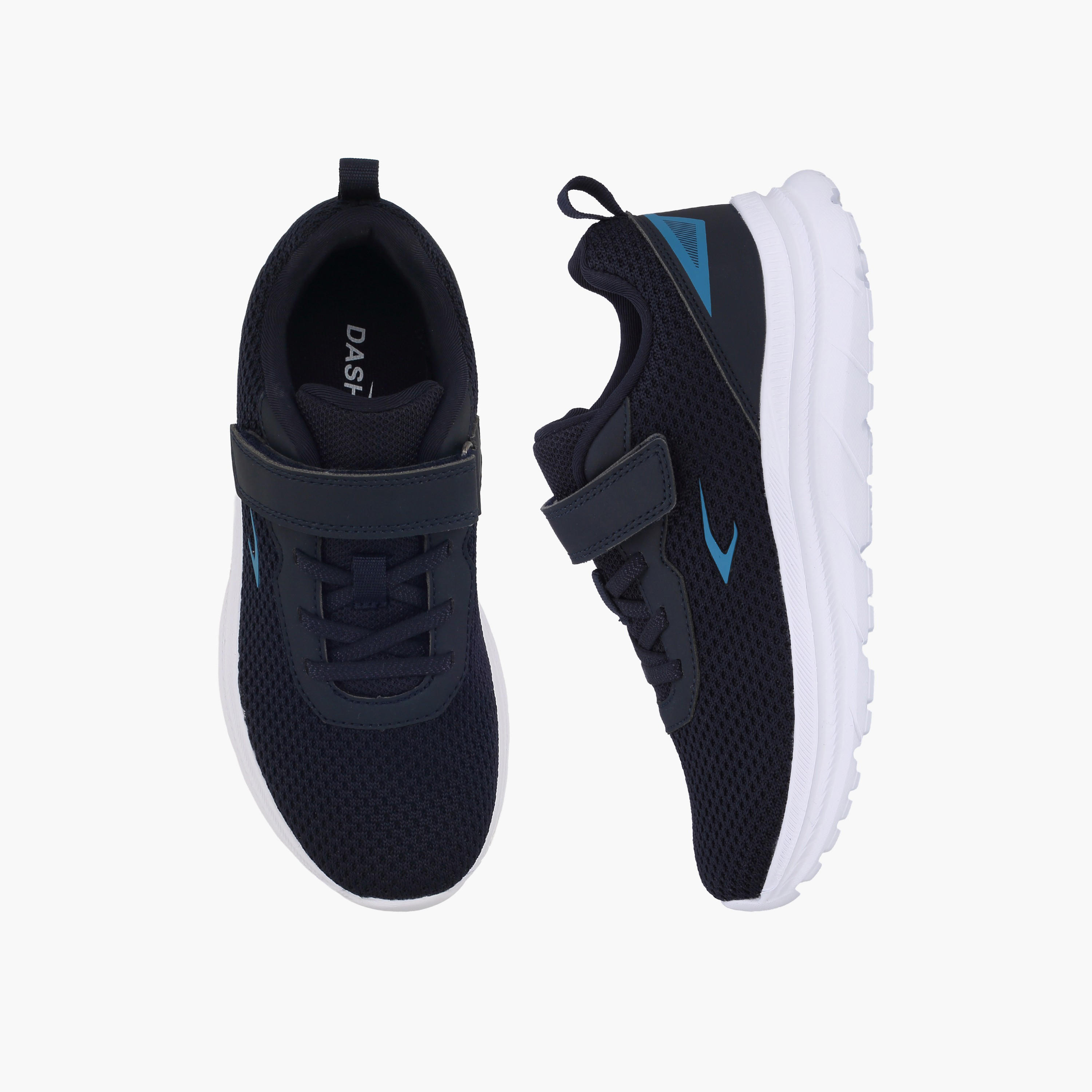 Dash Boys Hook & Loop Sports Shoes-sports-boys-shoes-image-1
