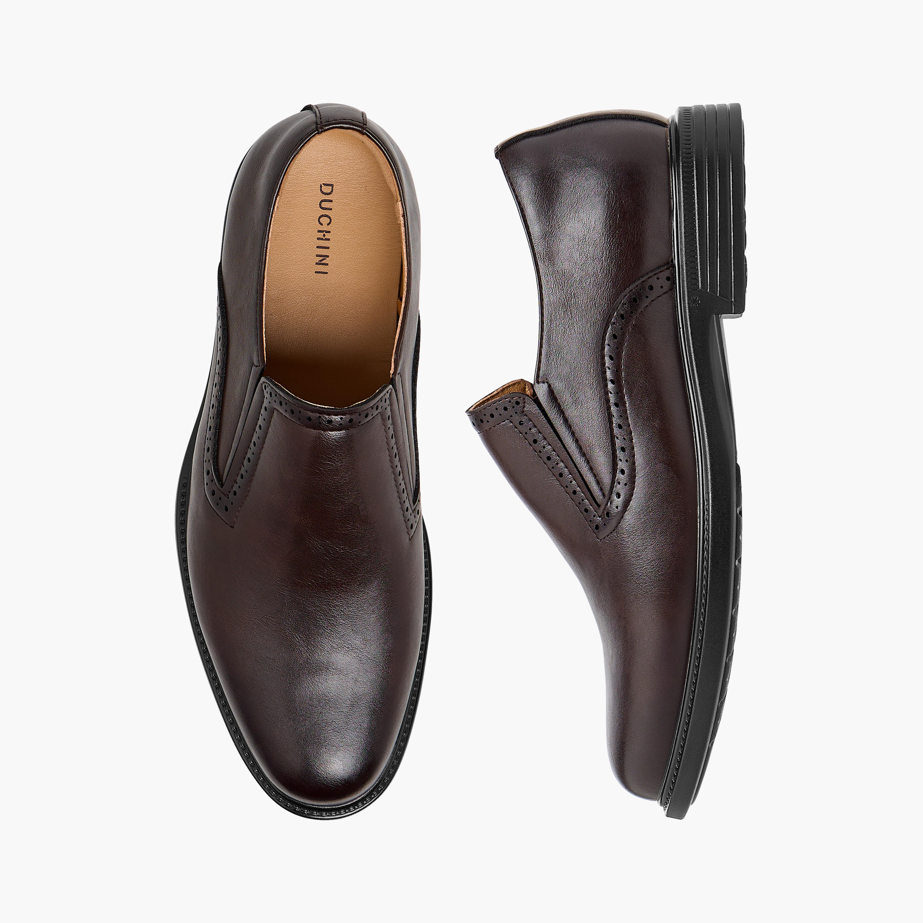 حذاء لوفرز سهل الارتداء وبارز الملمس للرجال من دوتشيني-men-shoes-formalshoes-image-1