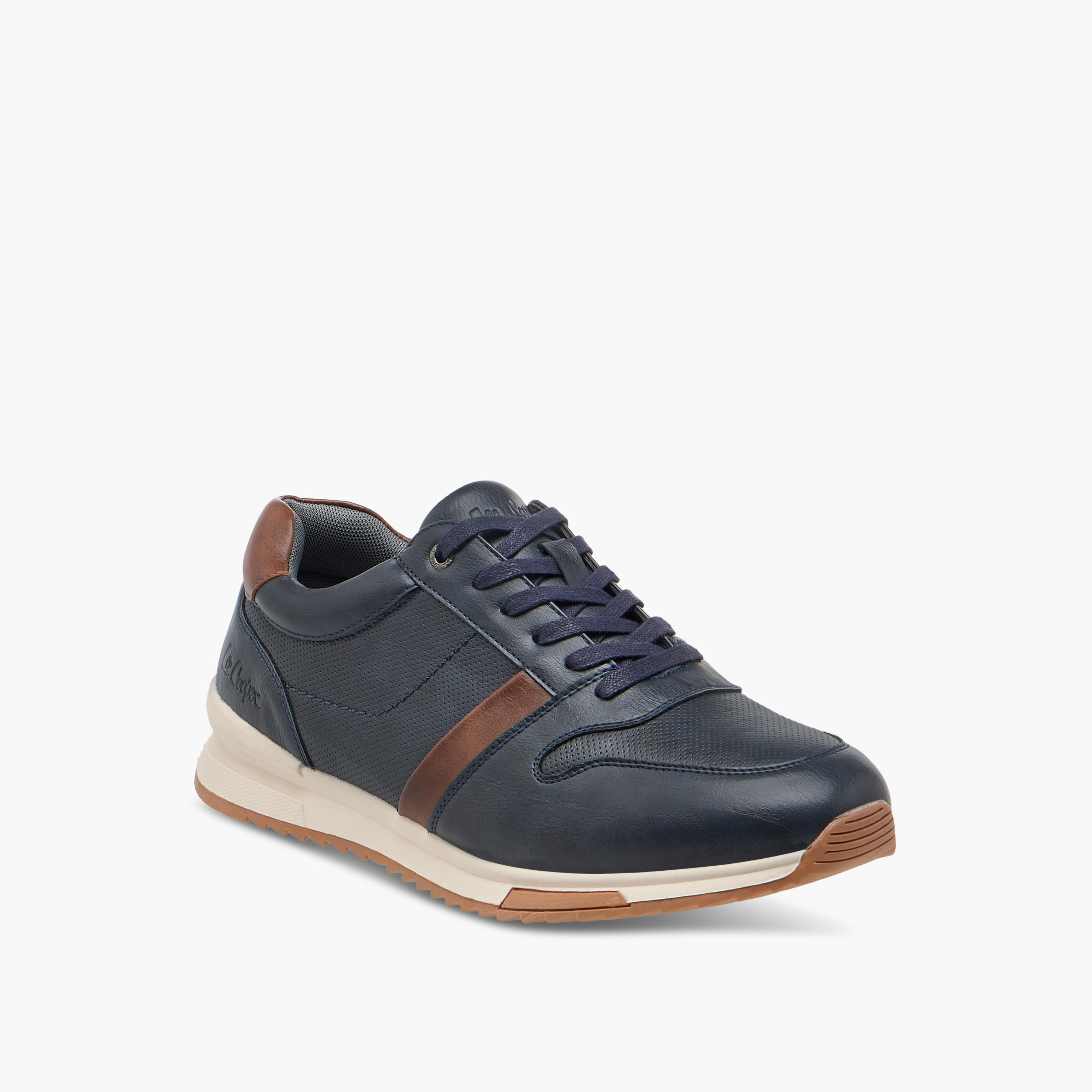 حذاء سنيكرز بألواح ورباط للرجال من لي كوبر-men-shoes-sneakers-image-2