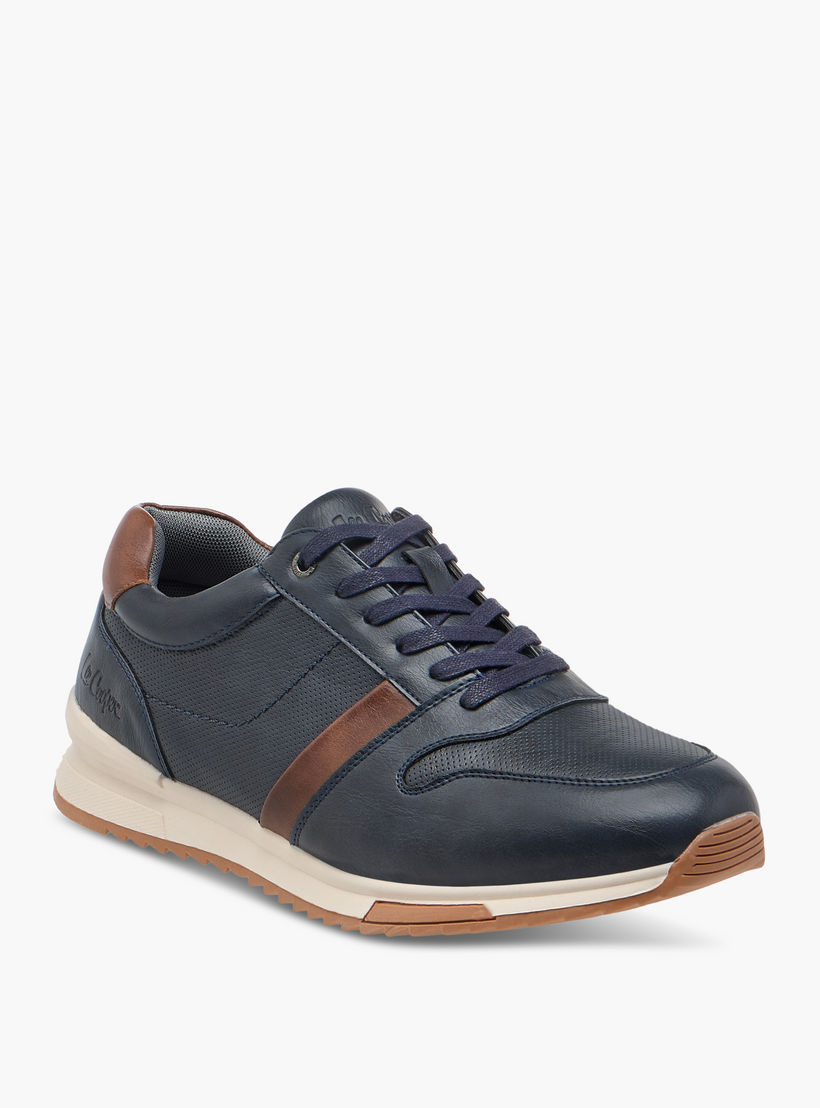 حذاء سنيكرز بألواح ورباط للرجال من لي كوبر-men-shoes-sneakers-image-2