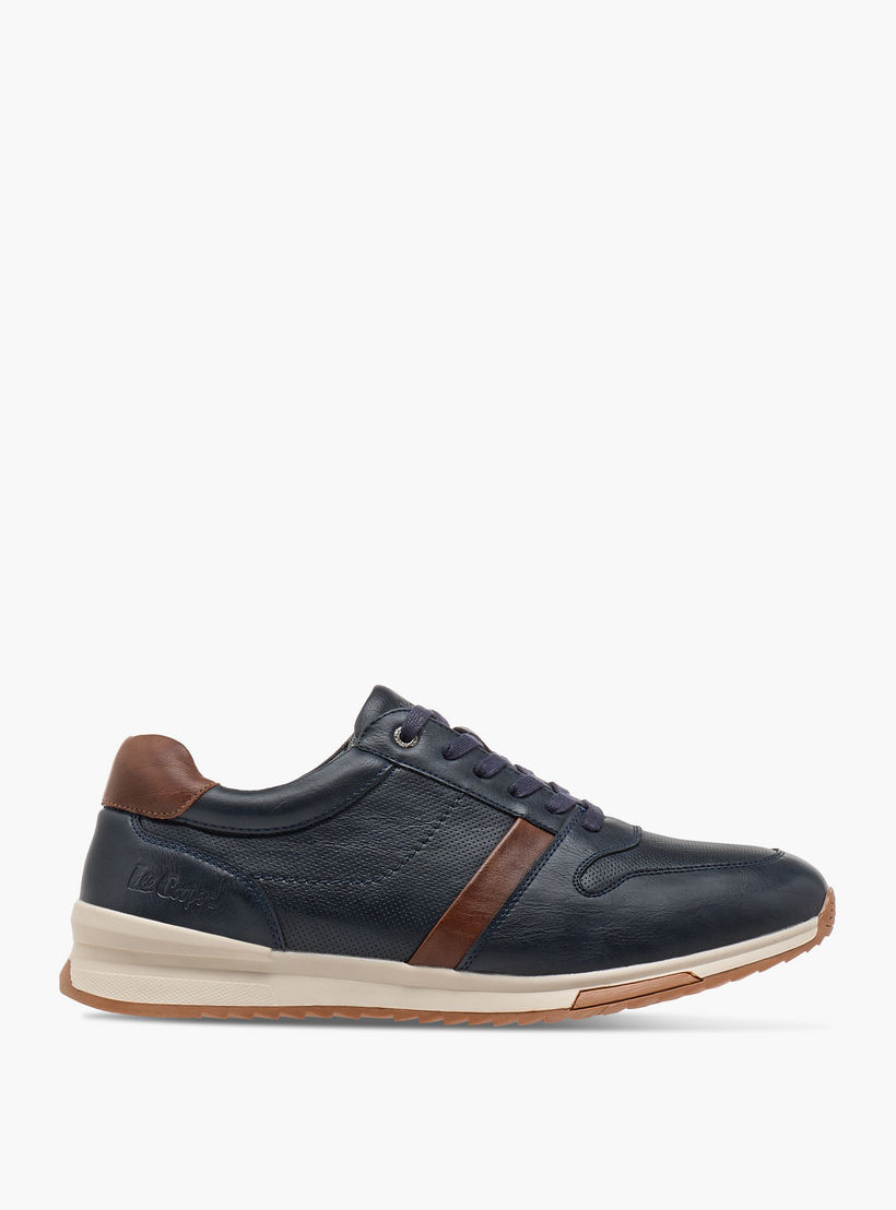حذاء سنيكرز بألواح ورباط للرجال من لي كوبر-men-shoes-sneakers-image-3
