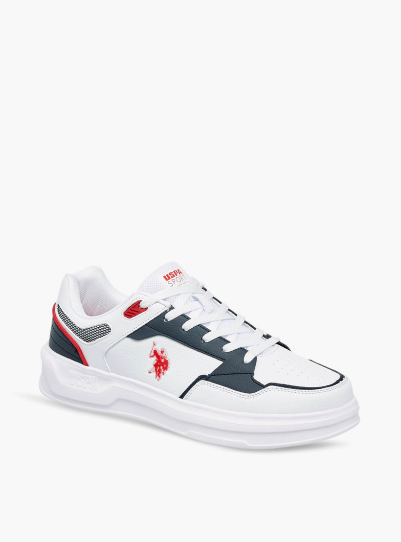 U.S. Polo Assn Men's Lace-Up Sneakers-men-shoes-sneakers-image-2