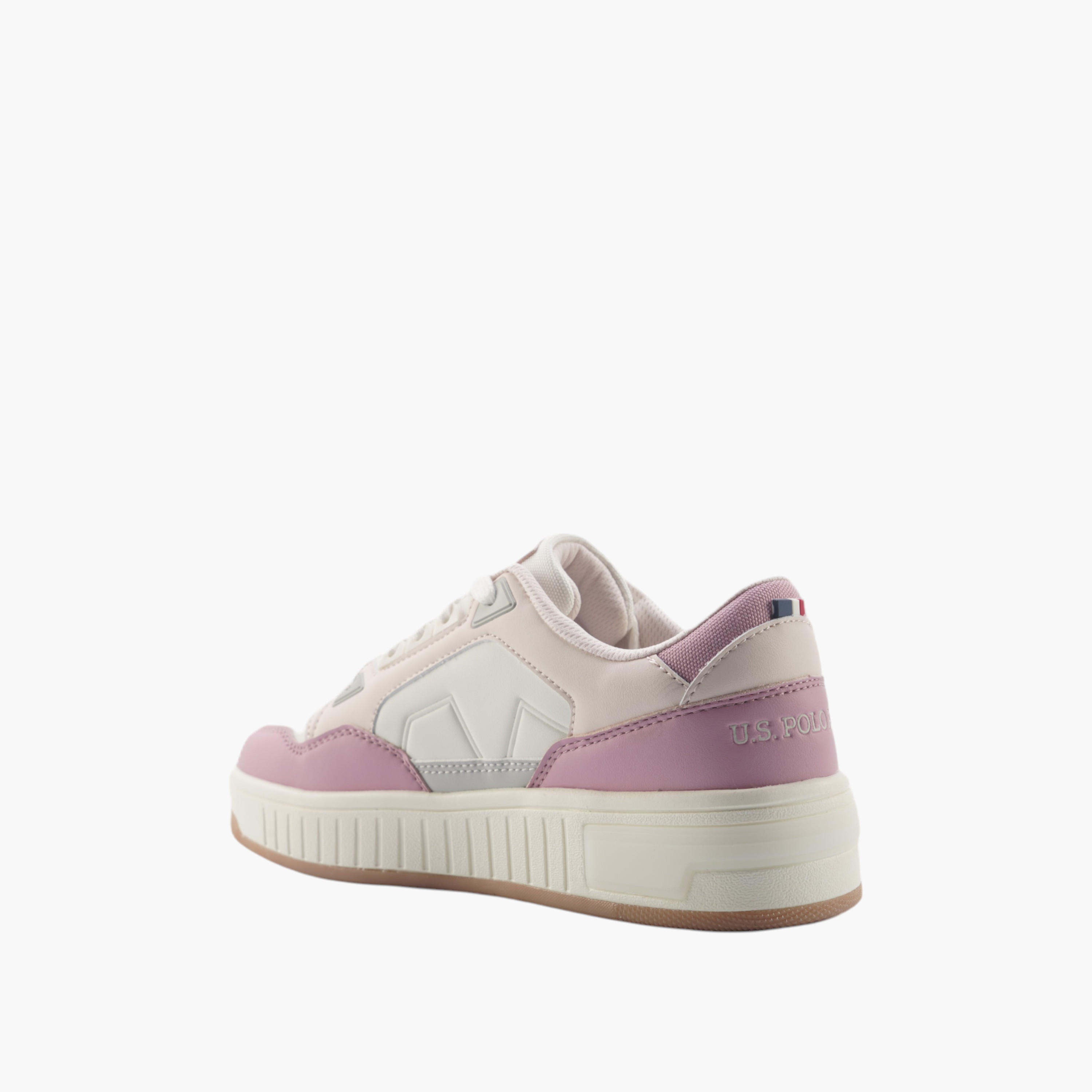 حذاء سنيكرز برباط للنساء من يو إس بولو أسن - A10193785212010-women-shoes-sneakers-image-3