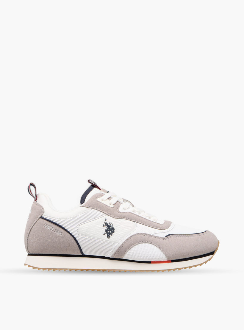U.S. Polo Assn Men's Logo Detail Sneakers with Lace-Up Closure-men-shoes-sneakers-image-3