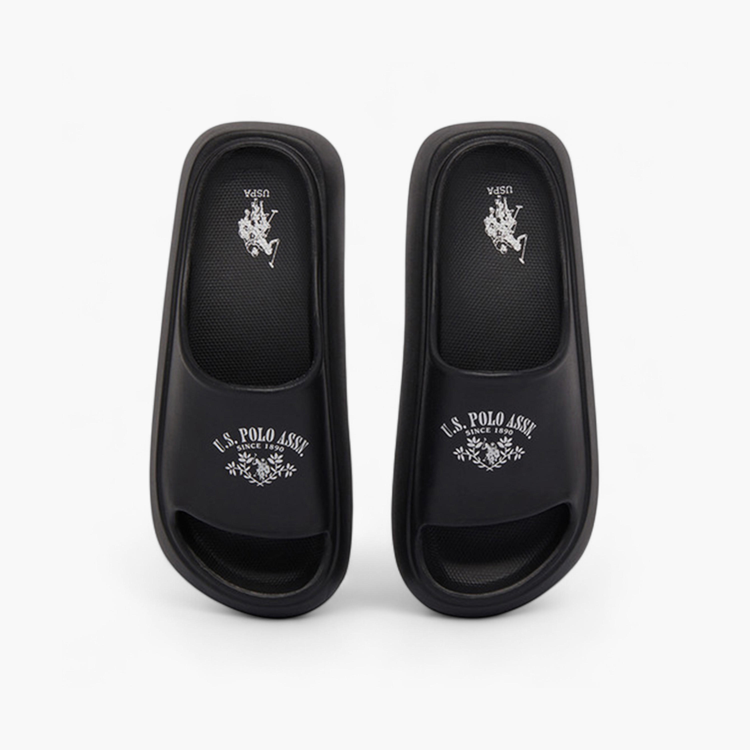 شبشب بطبعات شعار للنساء من يو اس بولو اسوسييشن-women-shoes-flipflopsandslides-image-1
