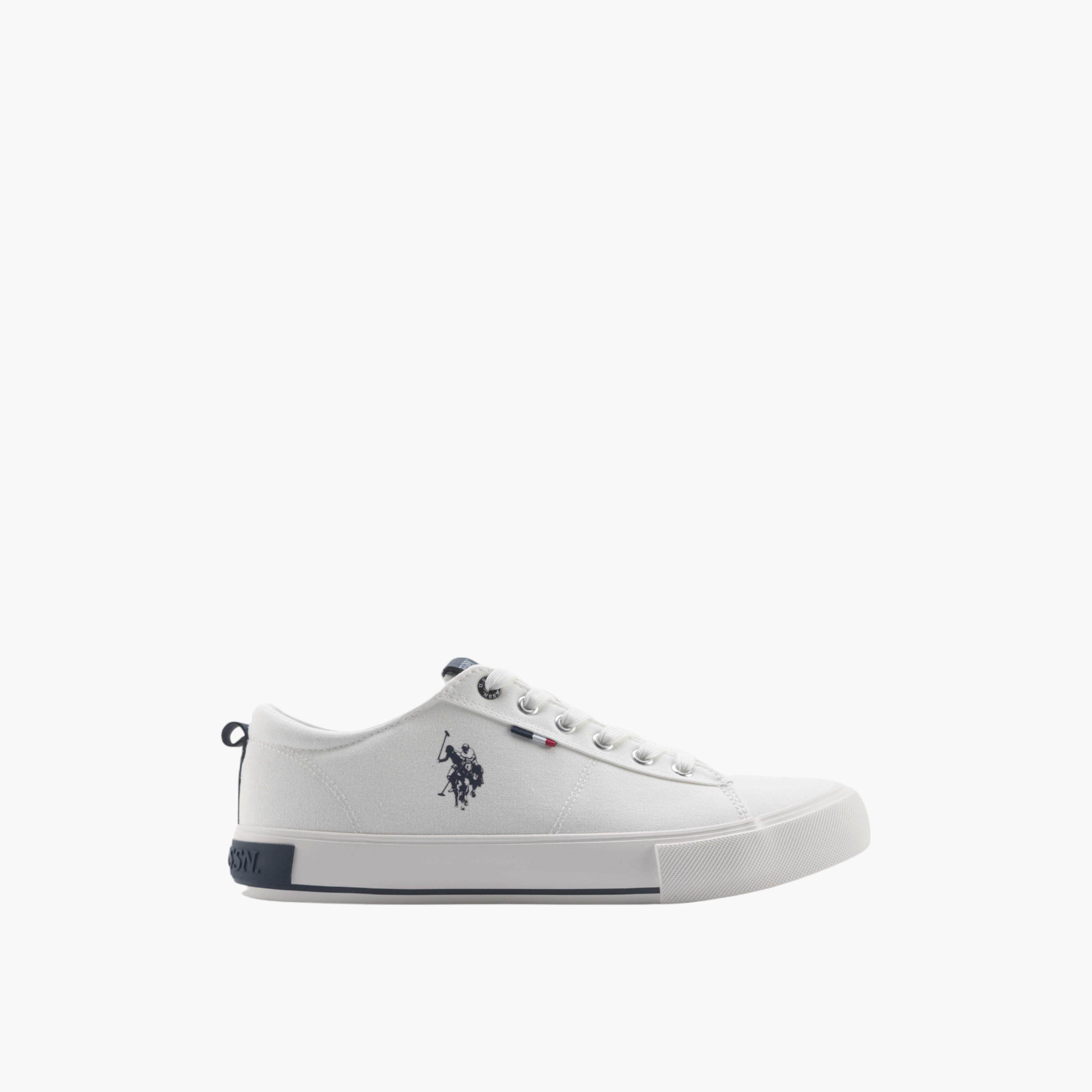 U.S. Polo Assn Men's Lace-Up Canvas Sneakers-men-shoes-sneakers-image-2
