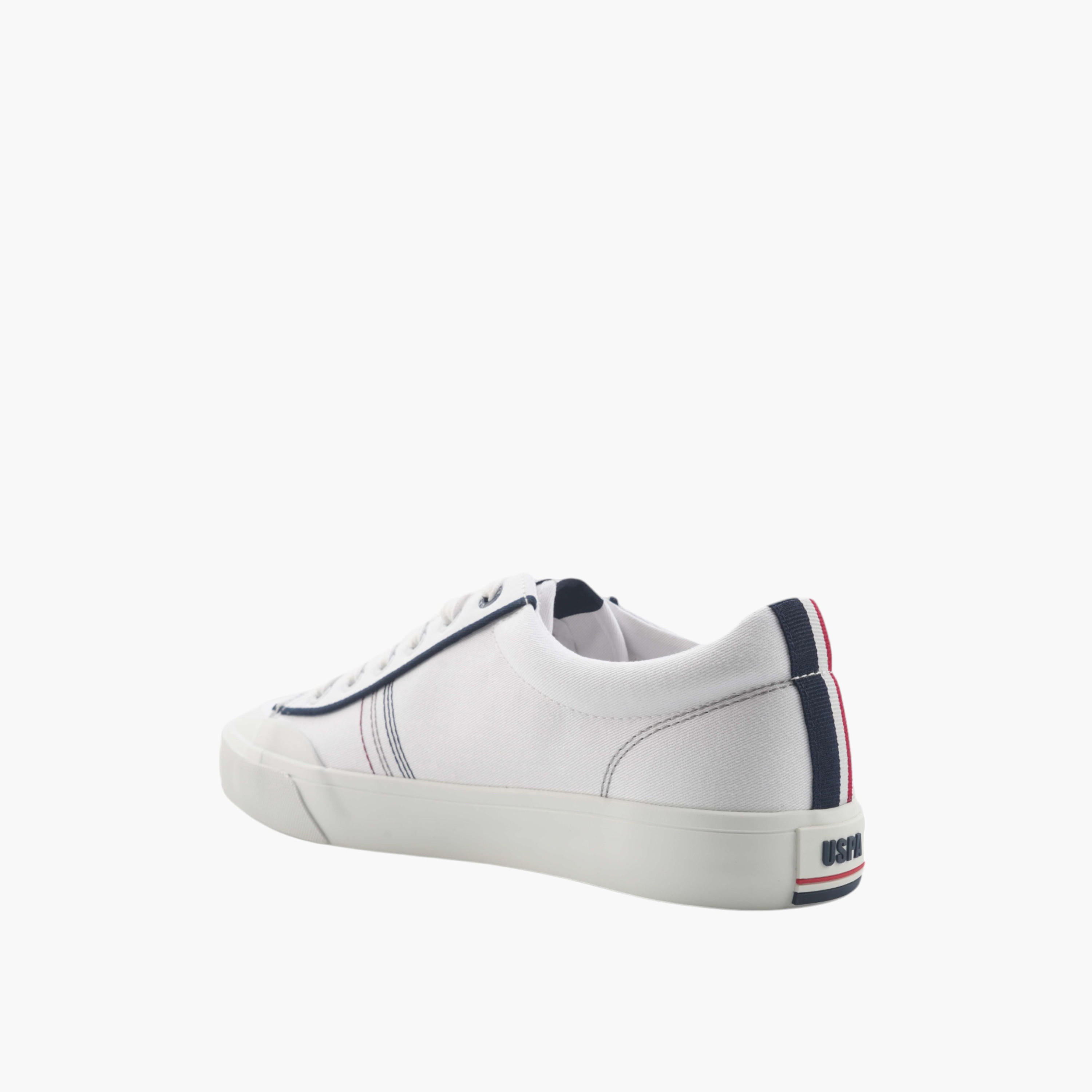 حذاء سنيكرز قماش برباط من يو إس بولو آسن-men-shoes-sneakers-image-4
