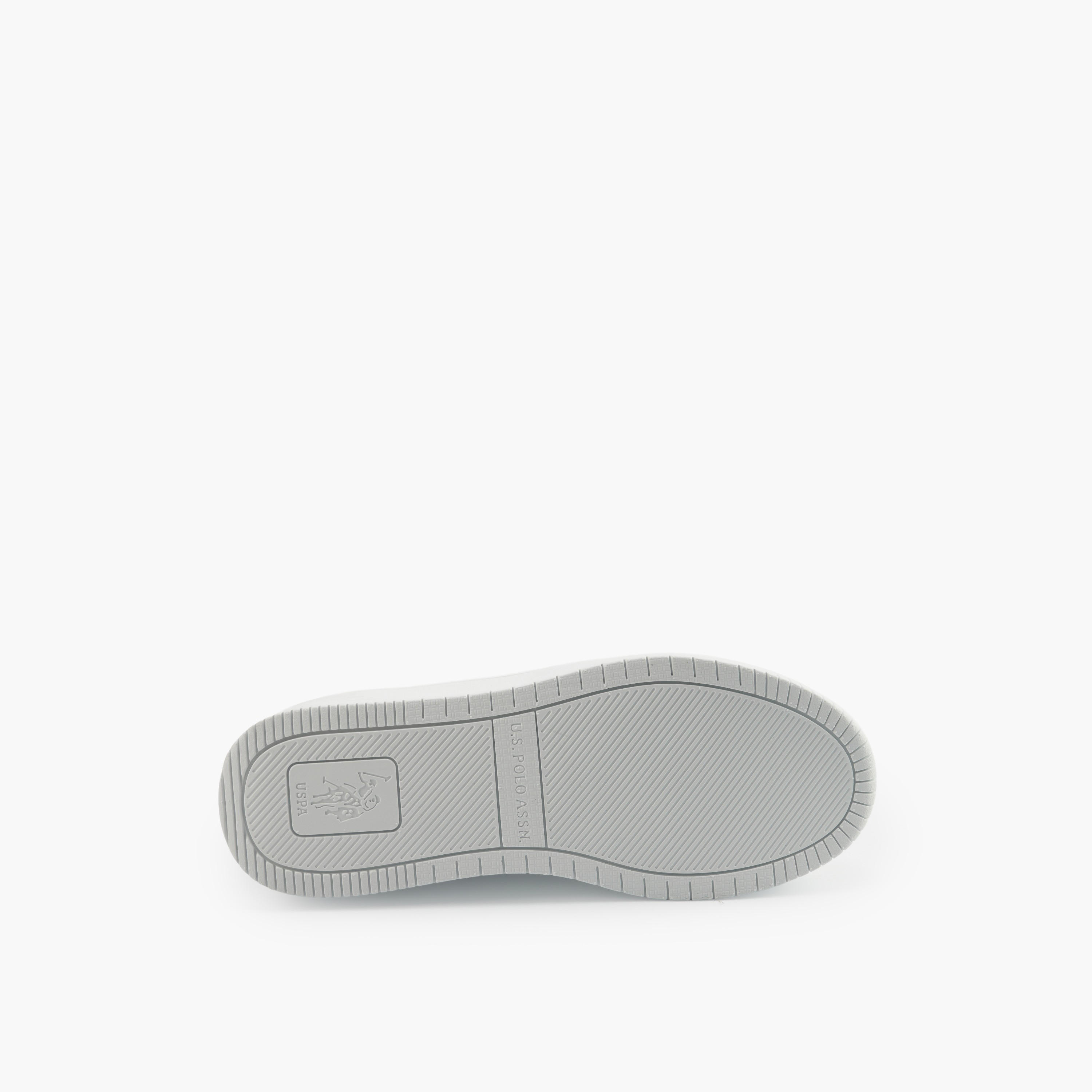 حذاء سنيكرز كاحل برباط وشعار للنساء من يو أس بولو أسن-women-shoes-sneakers-image-4