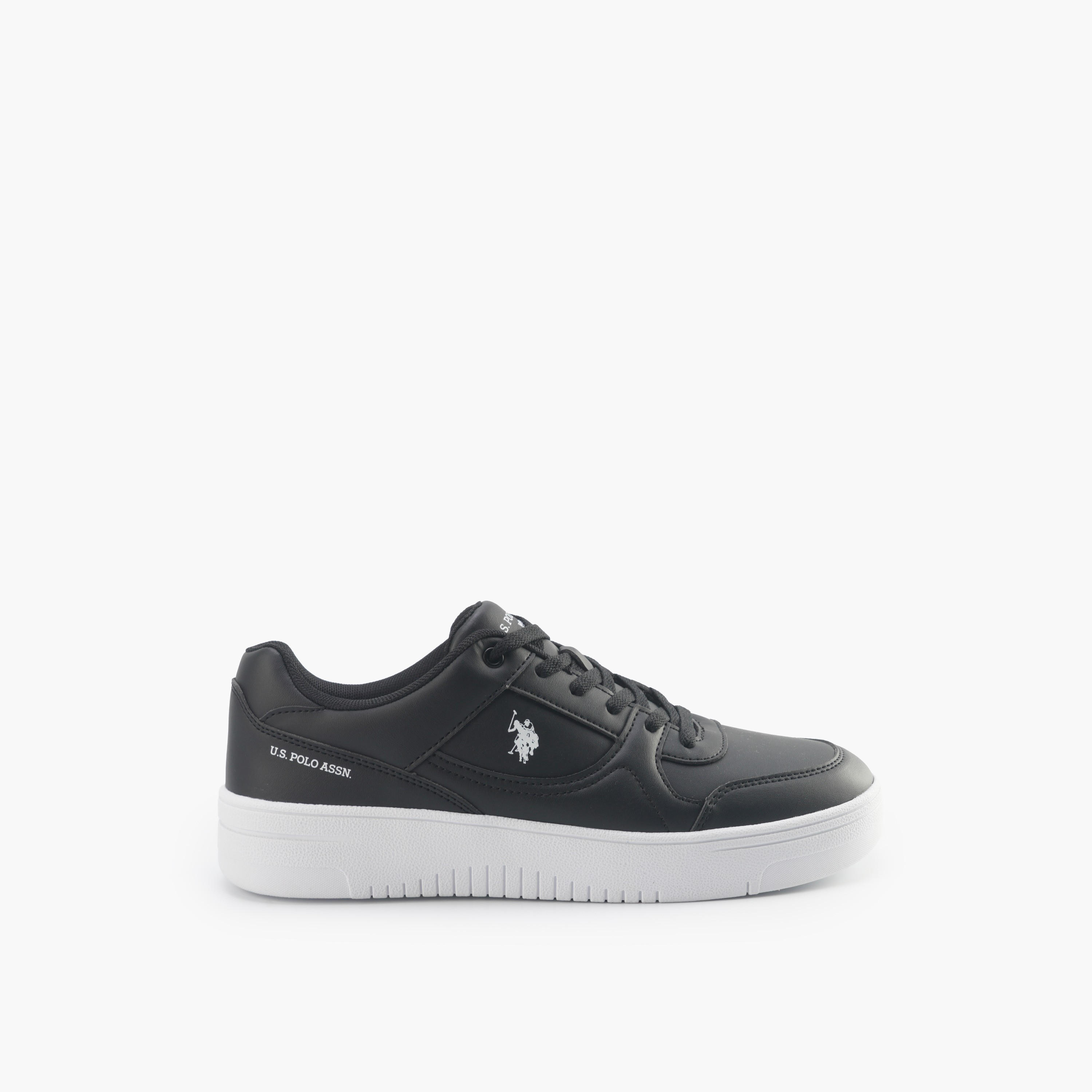 U.S. Polo Assn Women Lace-Up Ankle Sneakers-women-shoes-sneakers-image-2