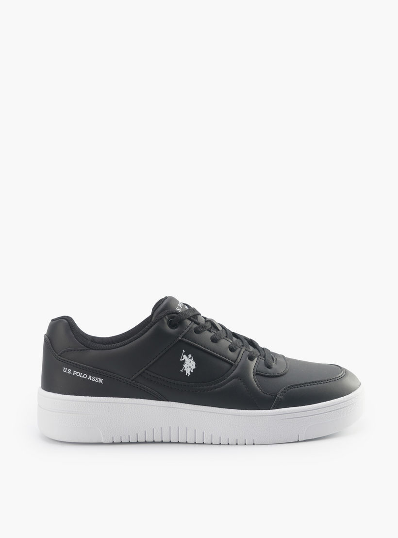 U.S. Polo Assn Women Lace-Up Ankle Sneakers-women-shoes-sneakers-image-2